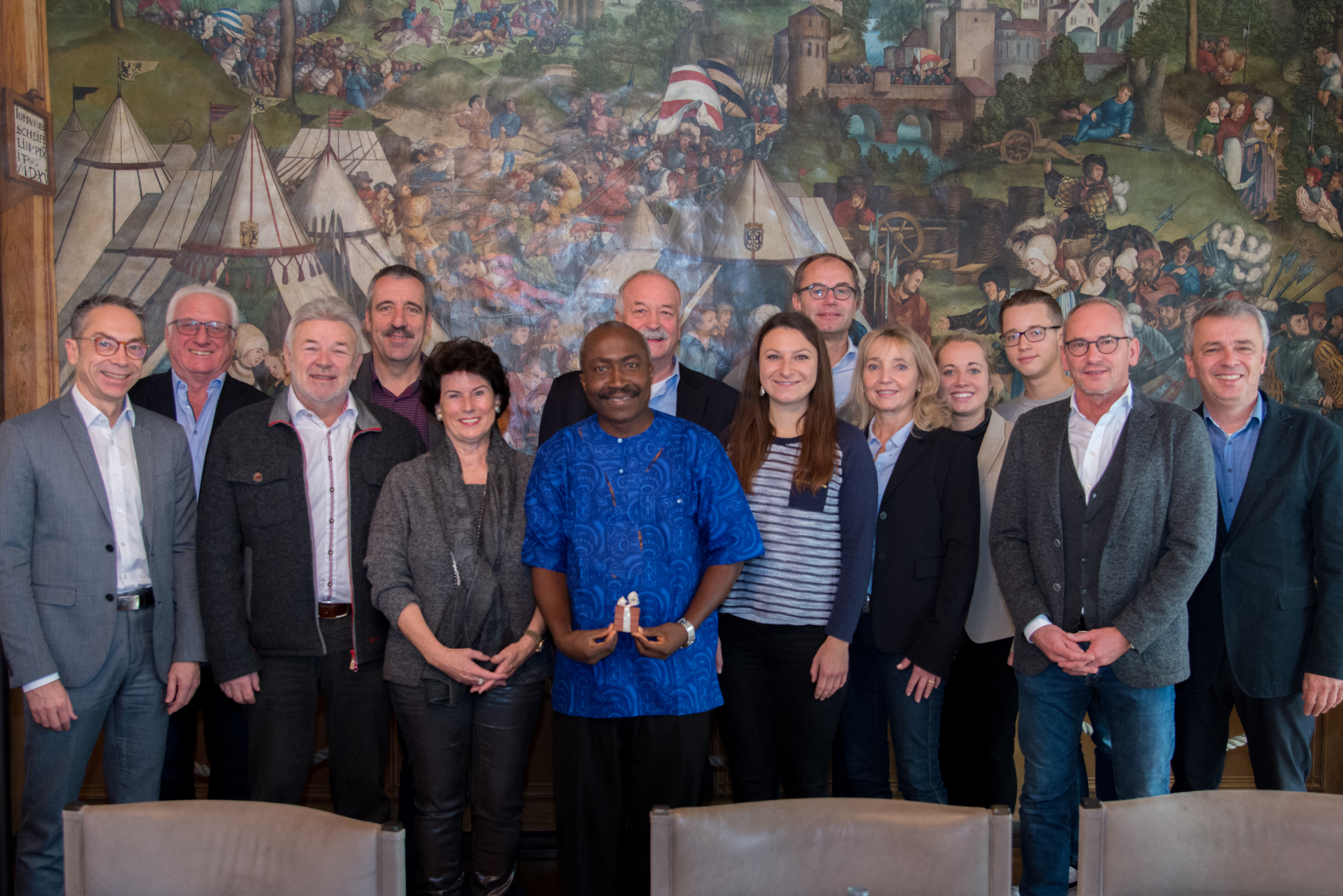 Pater Stan war am vergangenen Wochenende zu Gast in Nördlingen.