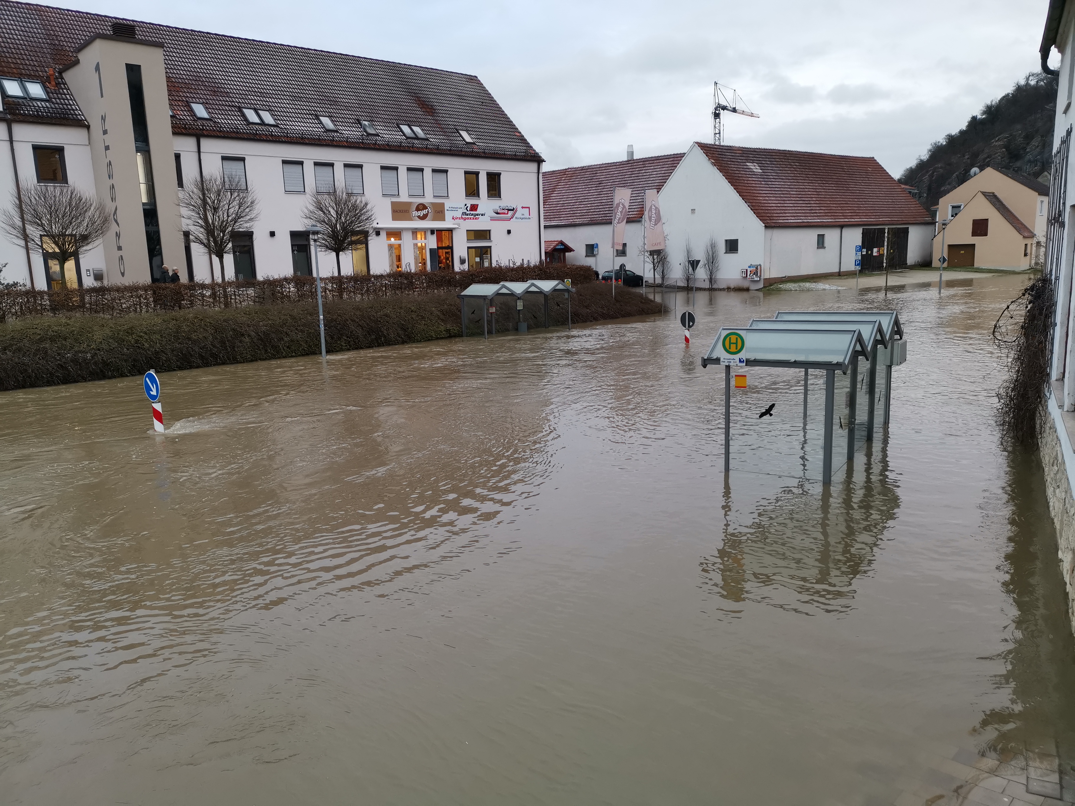 Hochwasser Harburg