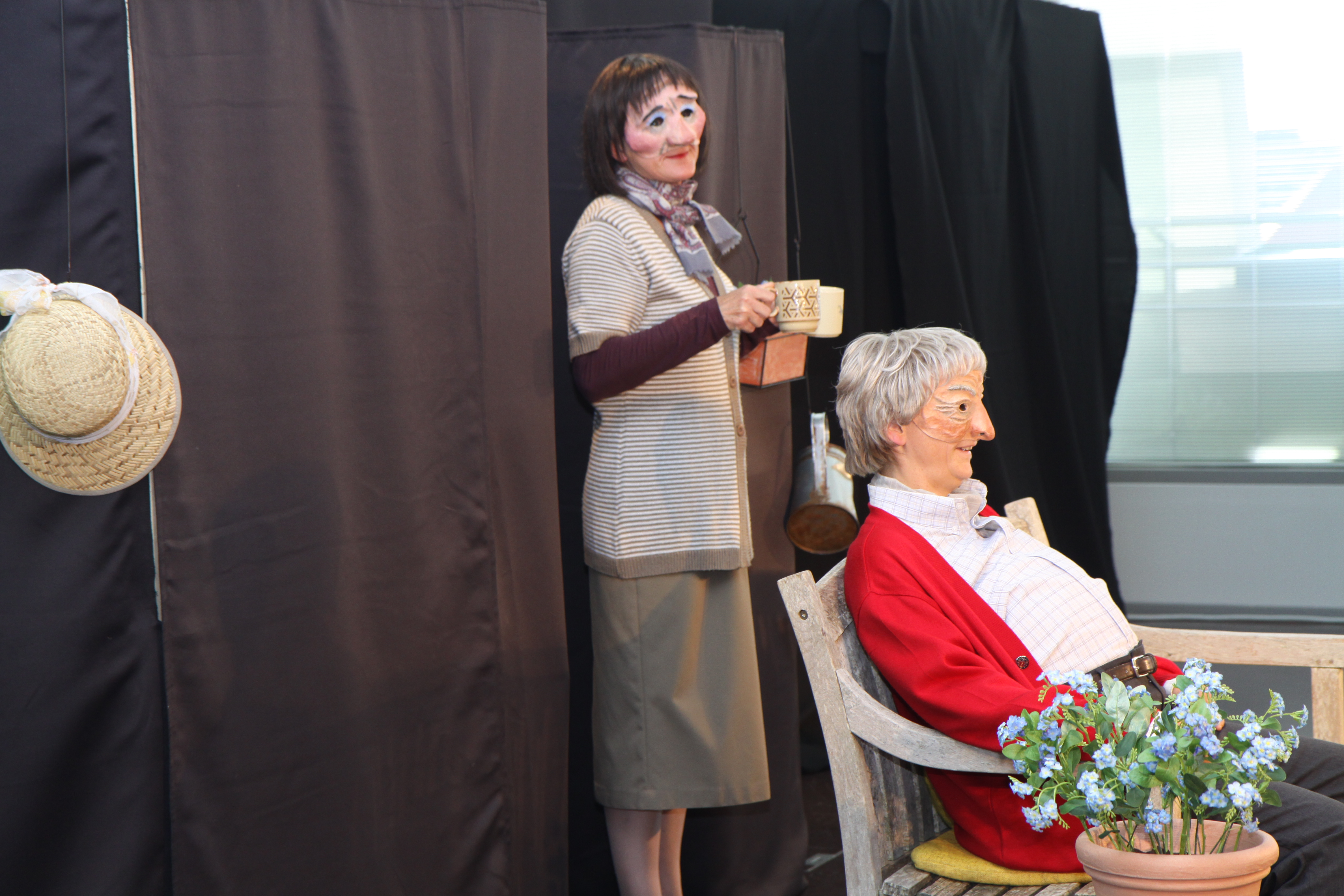 : Das Theater Ferdinande beim Fachtag Demenz in Augsburg.