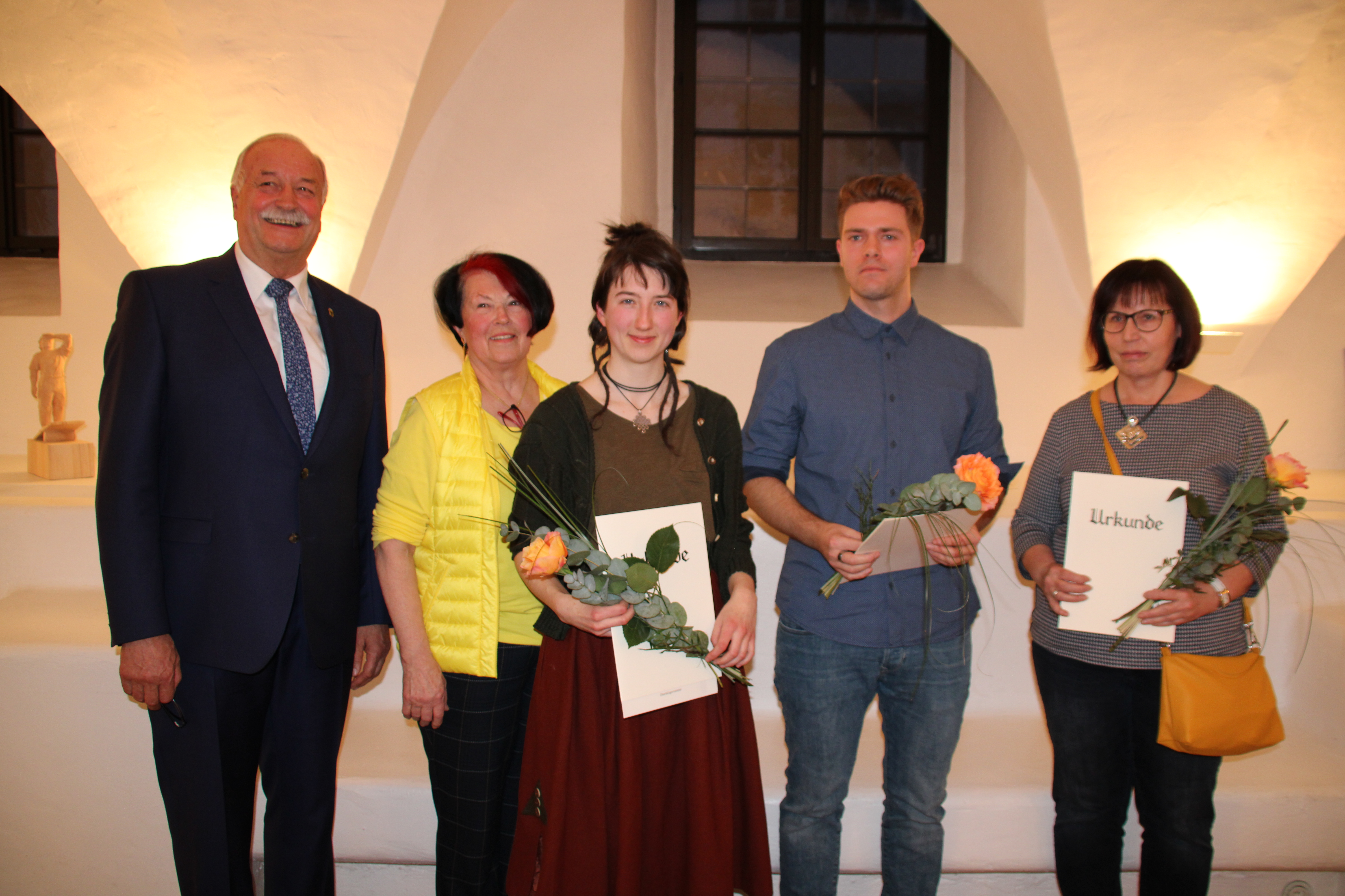 Hermann Faul, Ingrid Wörlen, Klara Hiemer, Steffen Seiler, Brigitte Bickelein