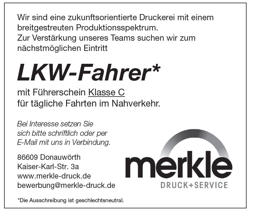 Merkle Druck