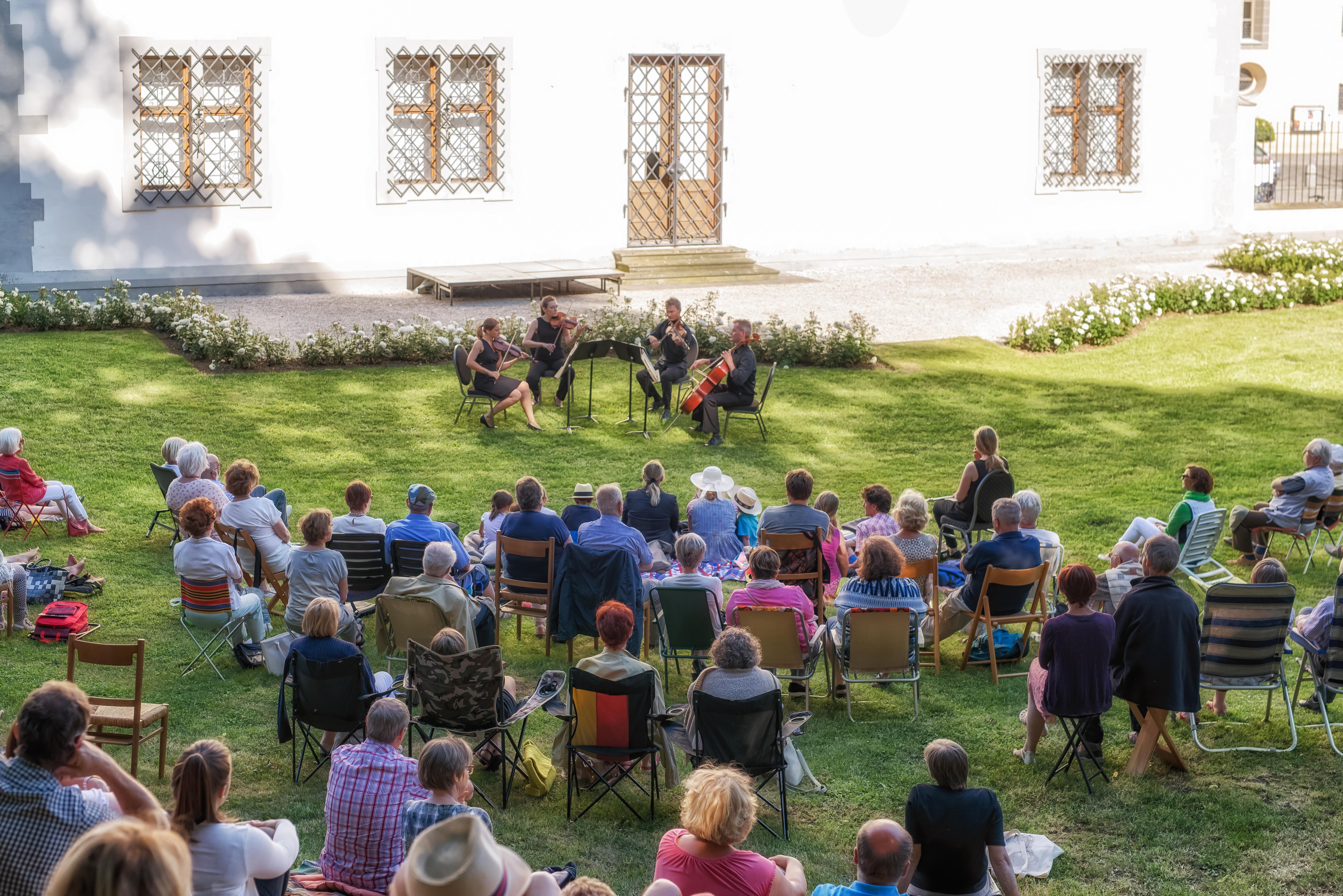 Open-Air am Schloss Residenzschloss Oettingen.