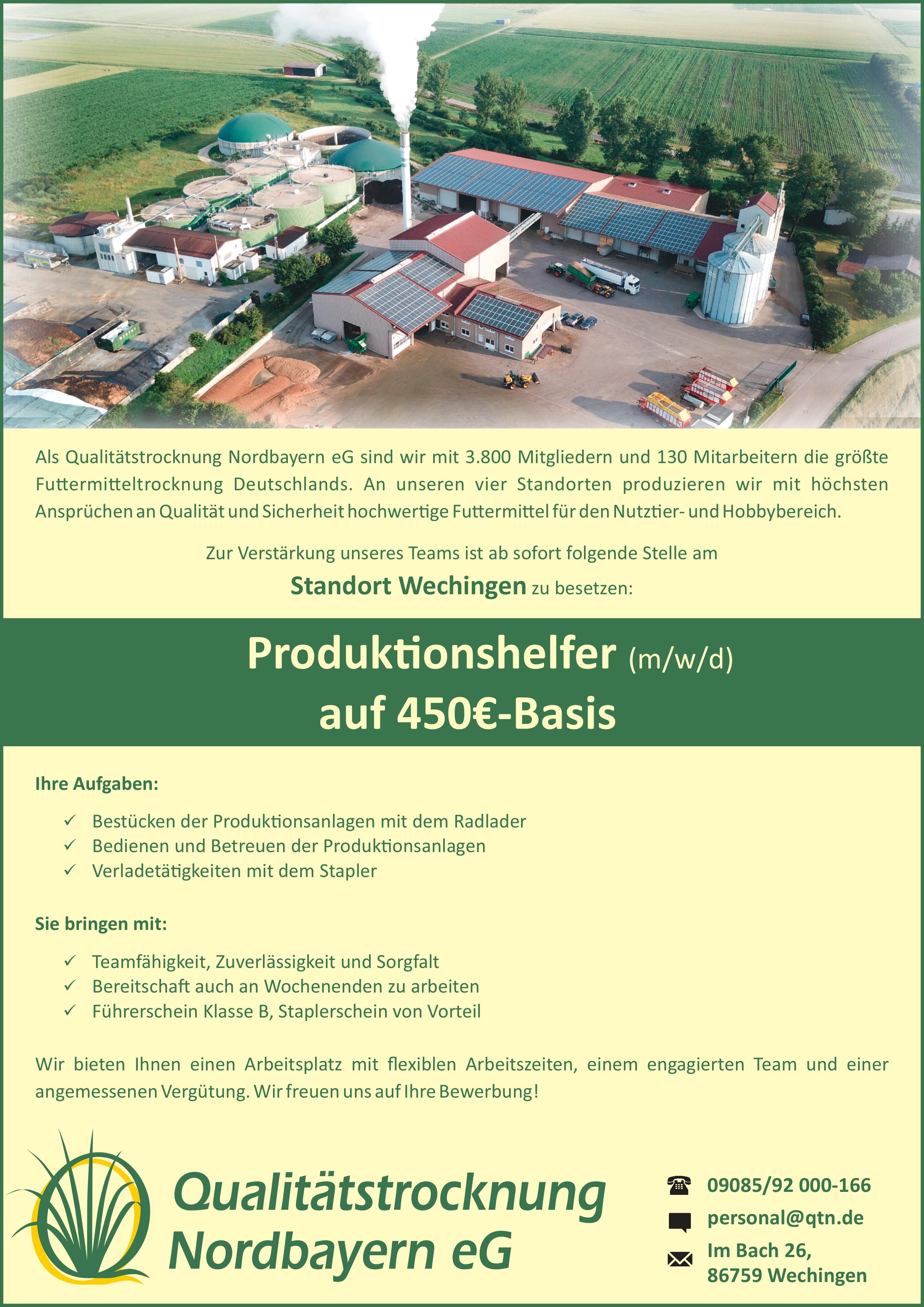Qualitätstrocknung Nordbayern eG