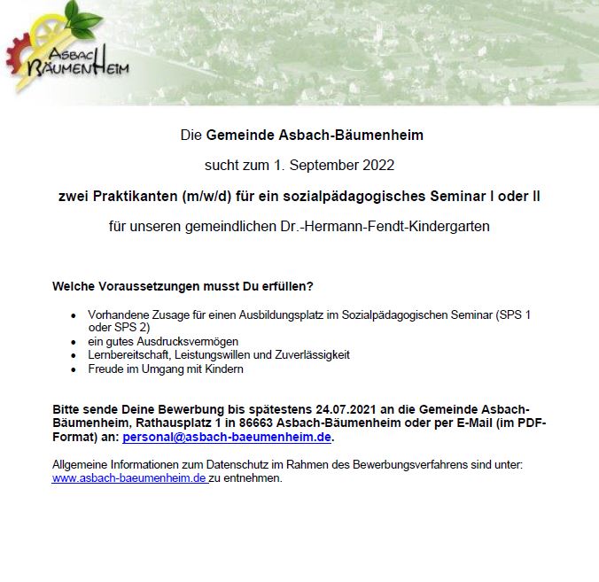 Gemeinde ASbach-Bäumenheim