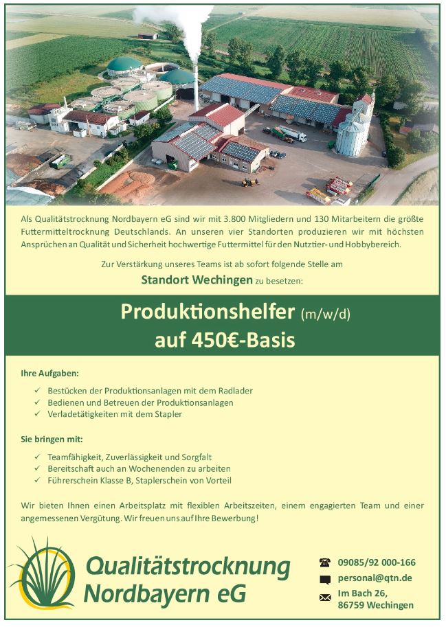Qualitätstrocknung Nordbayern