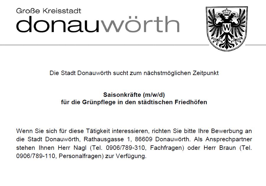 Stadt Donauwörth