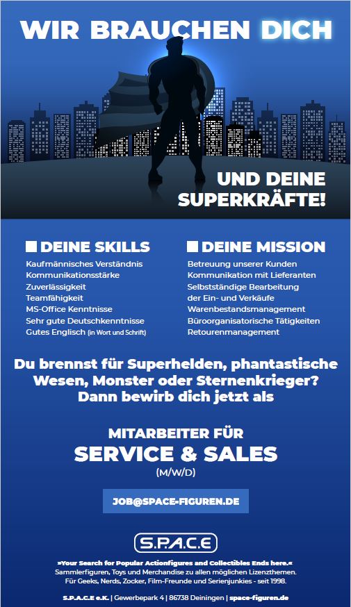 Mitarbeiter für Service & Sales m/w/d