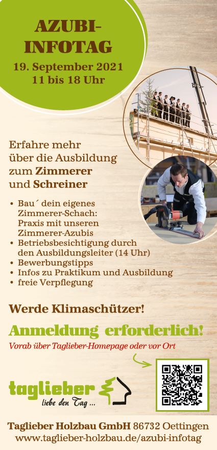 Taglieber Holzbau