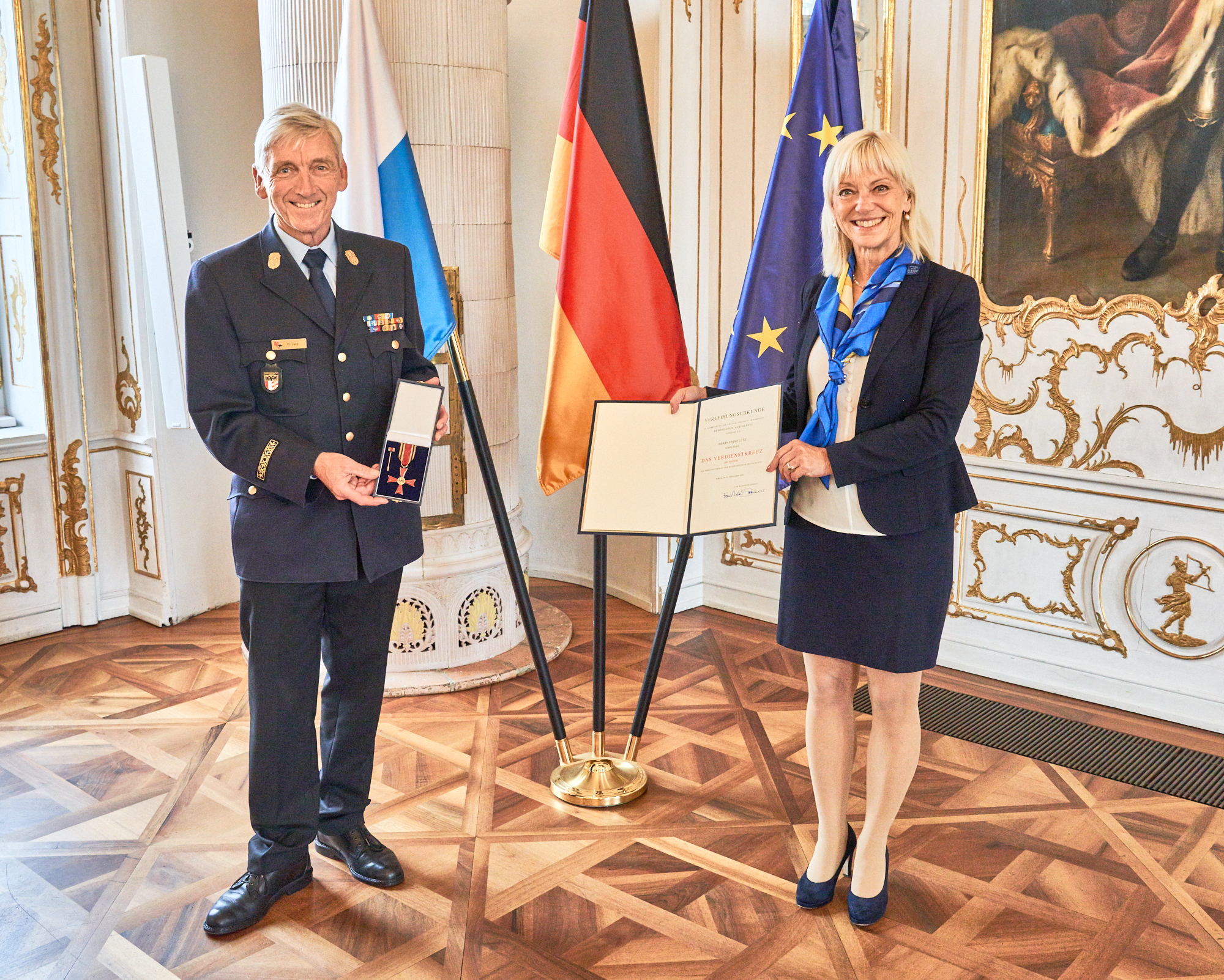 Heinz Lutz und Carolina Trautner