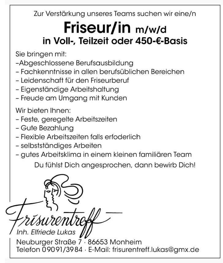 Frisurentreff Elfriede Lukas