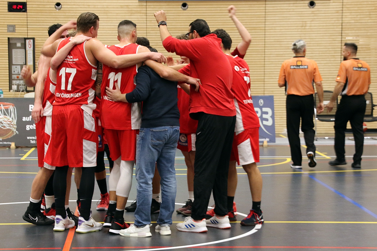 Die Basketballer des TSV Nördlingen.