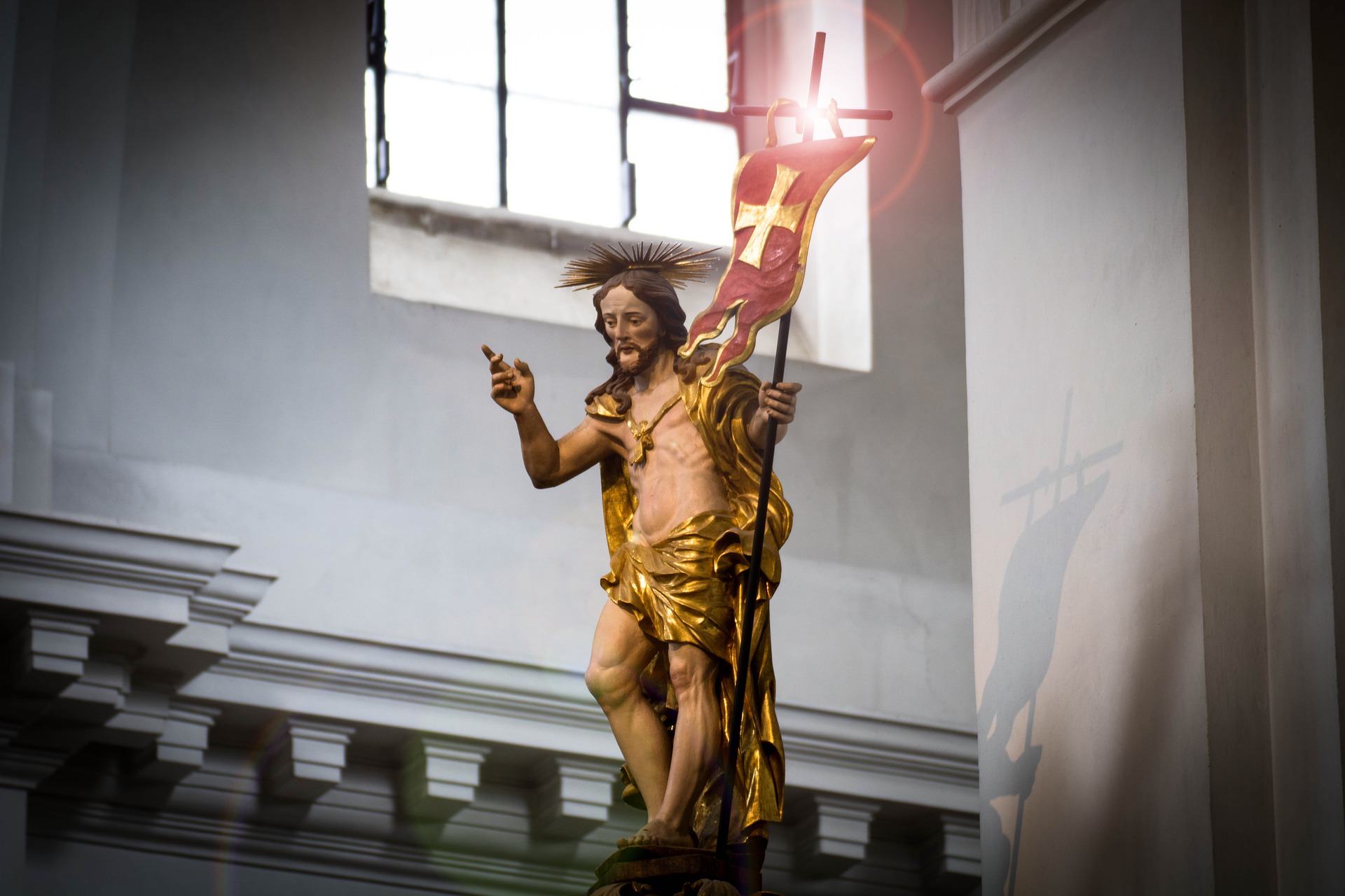 Das Bild zeigt Jesus am Kreuz