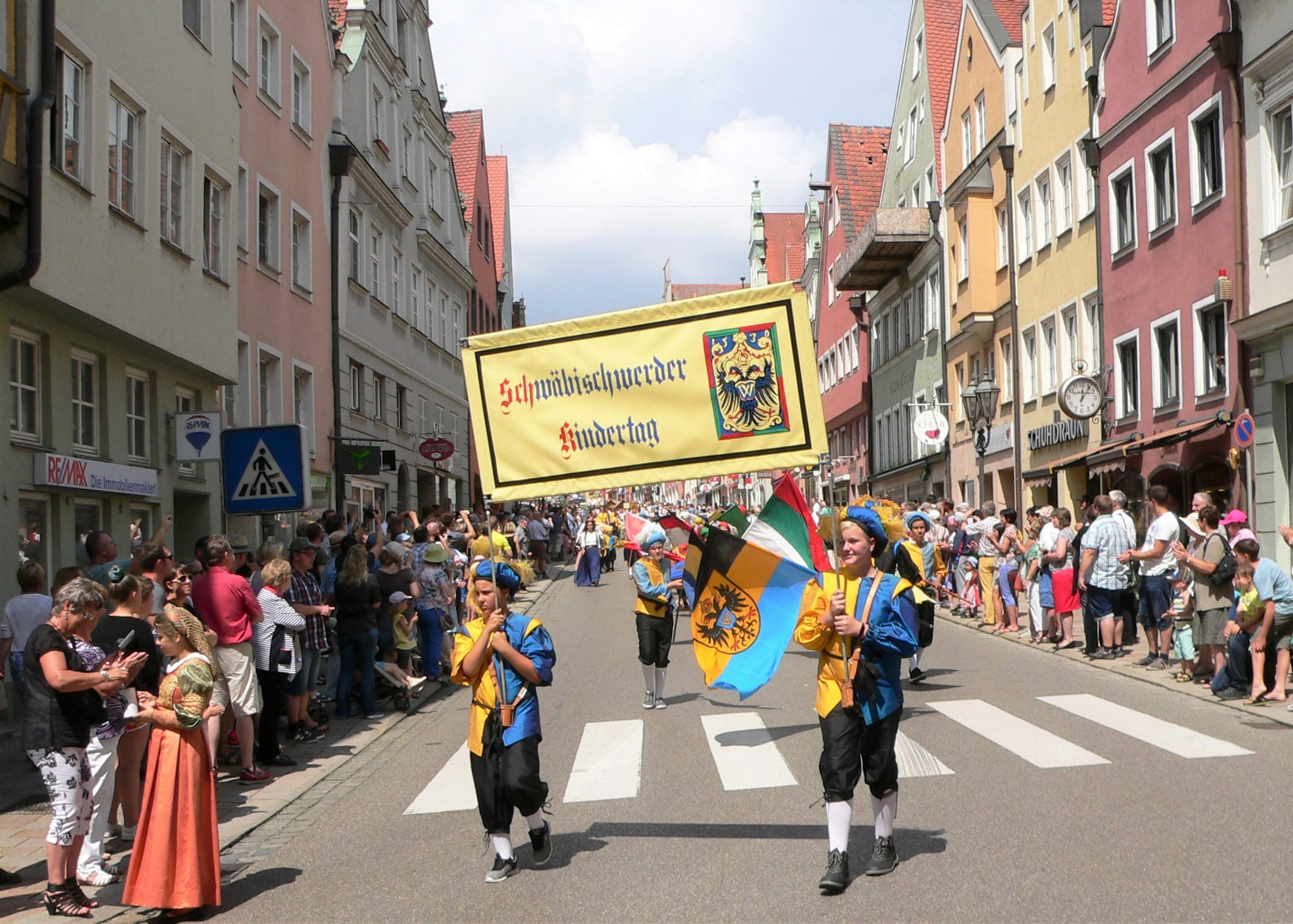Das Bild zeigt den Schwäbischwerder Kindertag 2016.