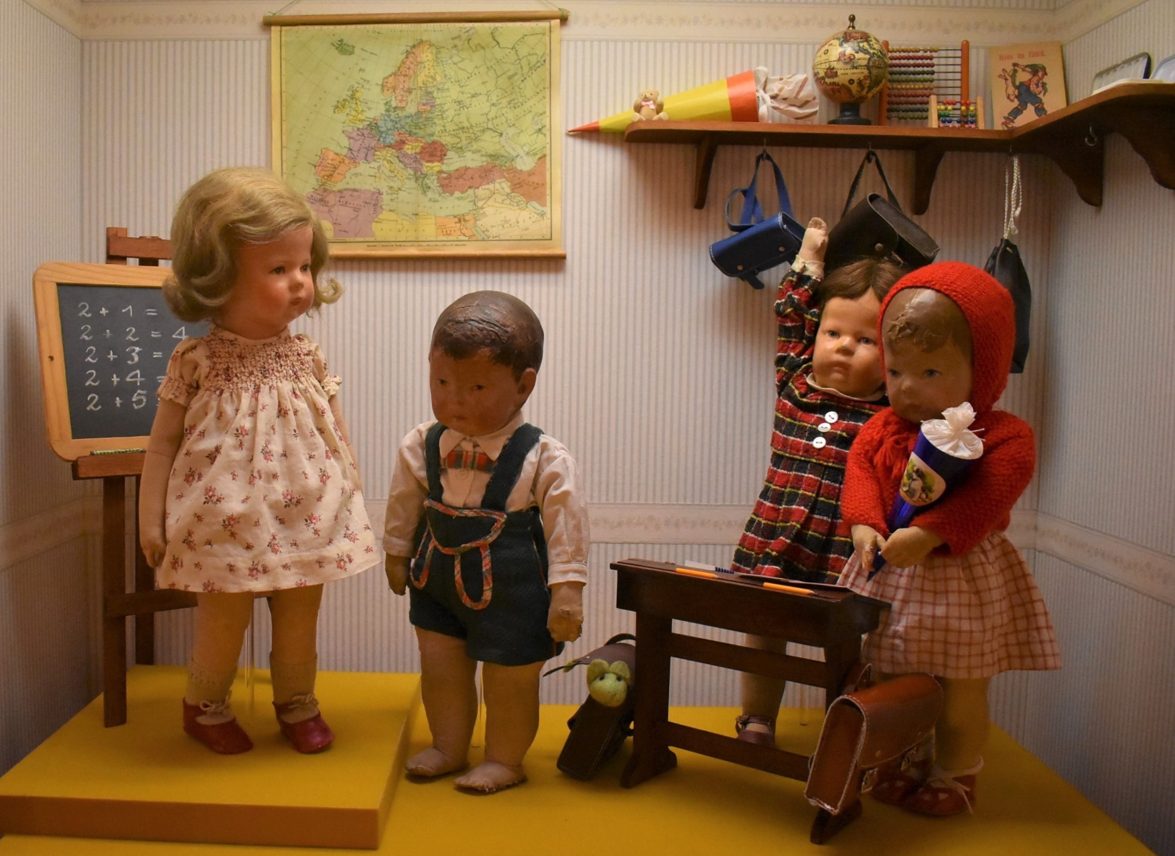Das Bild zeigt das Käthe-Kruse-Puppen-Museum