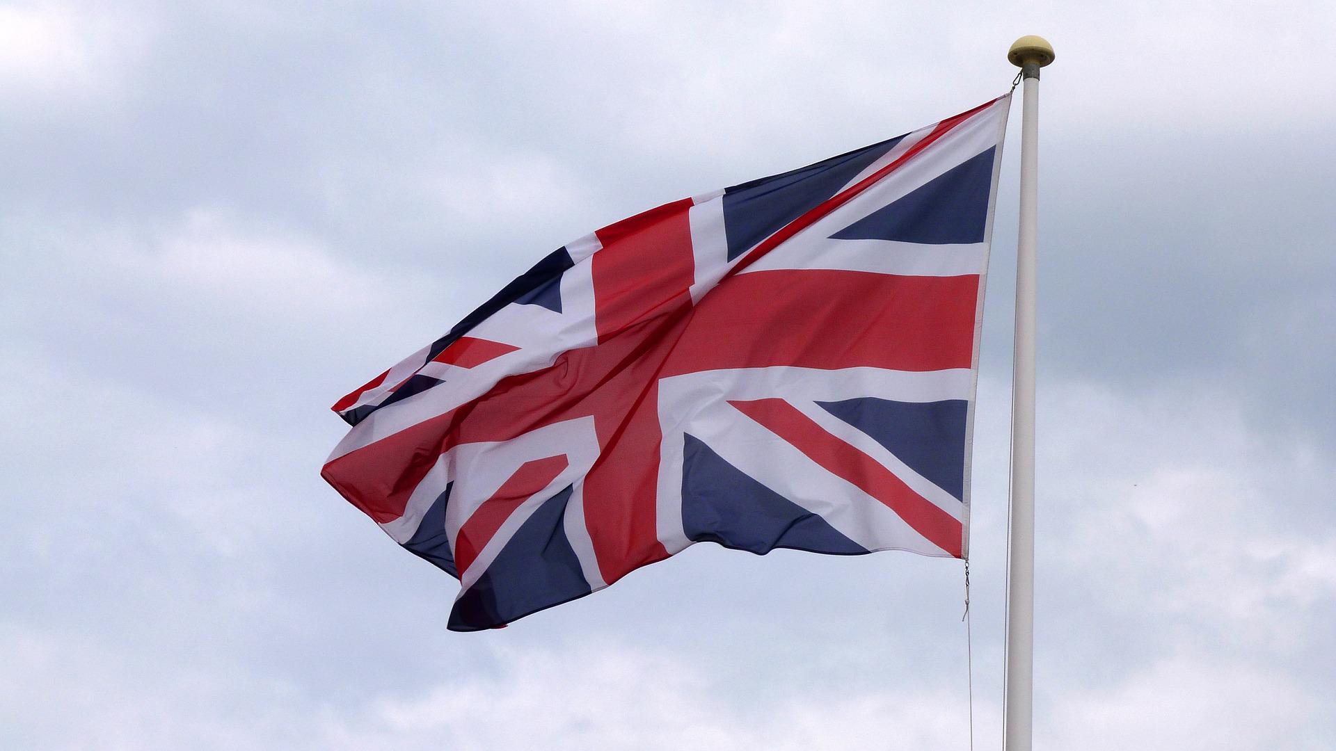 Das Bild zeigt die Flagge von England.