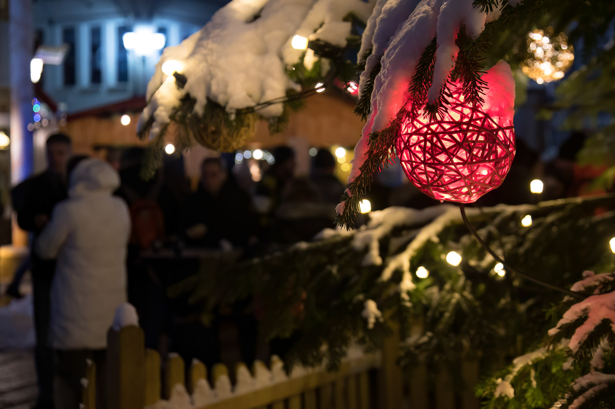 Weihnachtsmarkt in Donauwörth 2022.