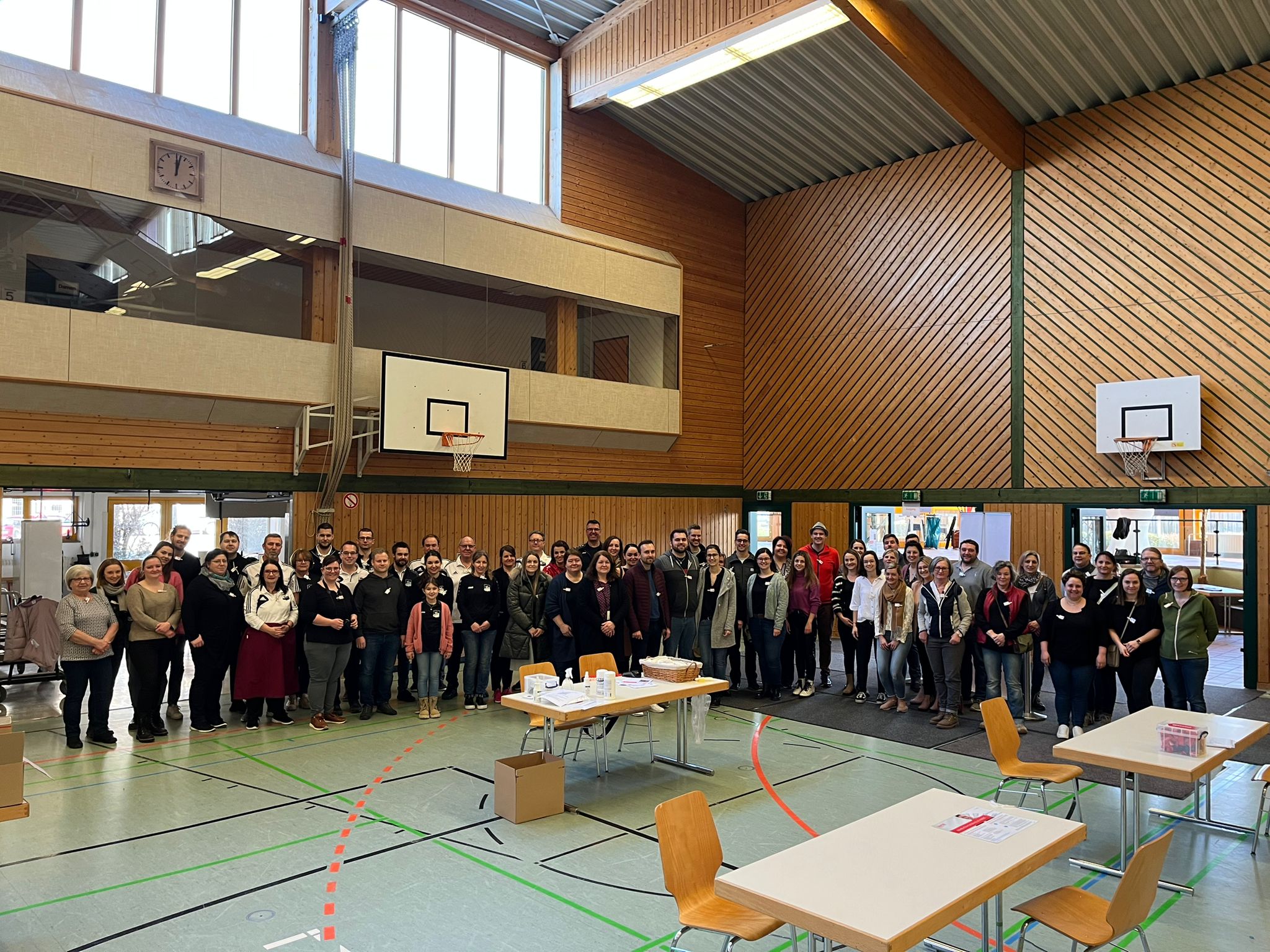 Das Helferteam der DKMS-Typisierungsaktion für Ida ist überwältigt von der Hilfsbereitschaft.