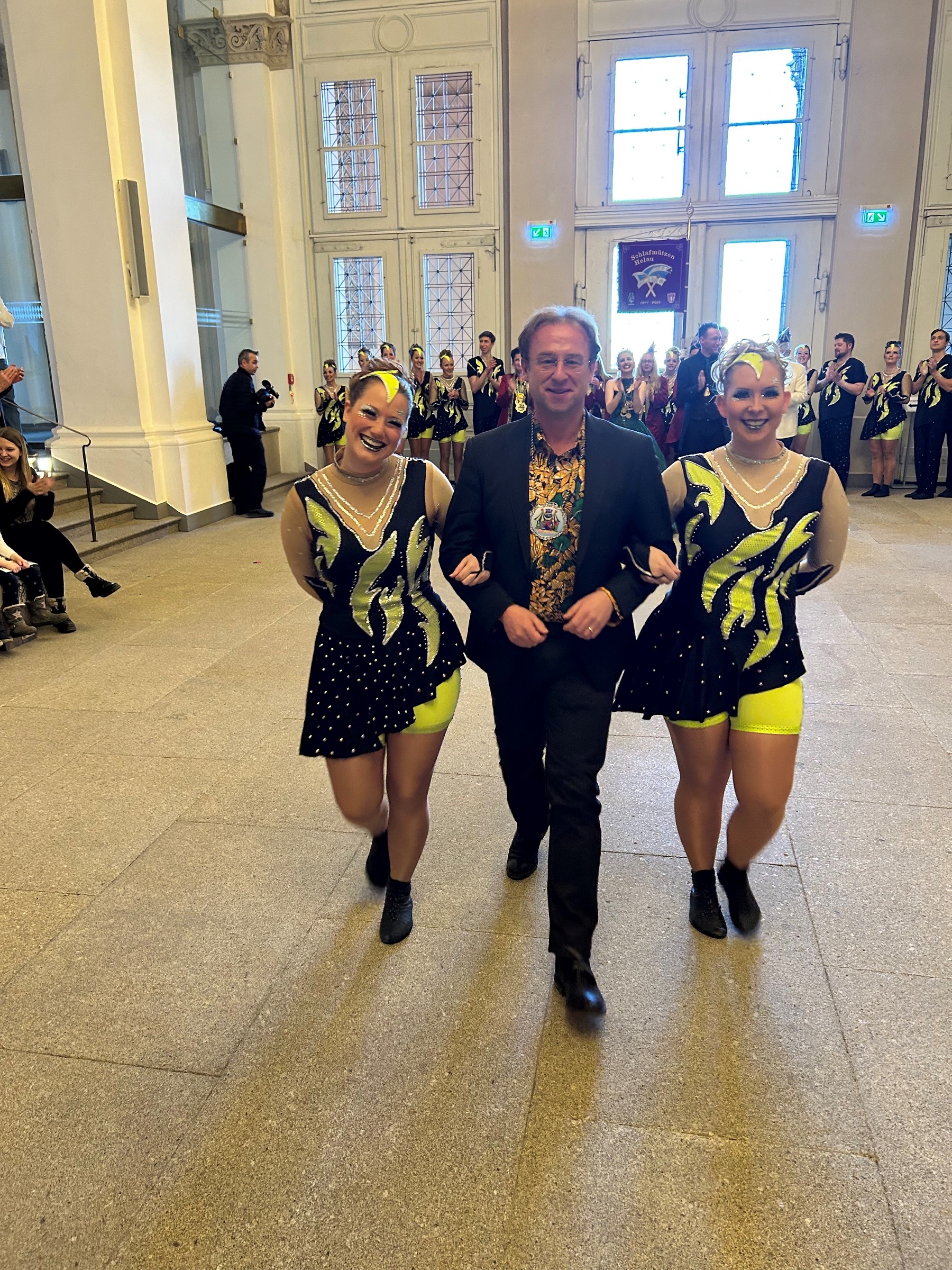 Fasching Landtag CCB Schlafmützen