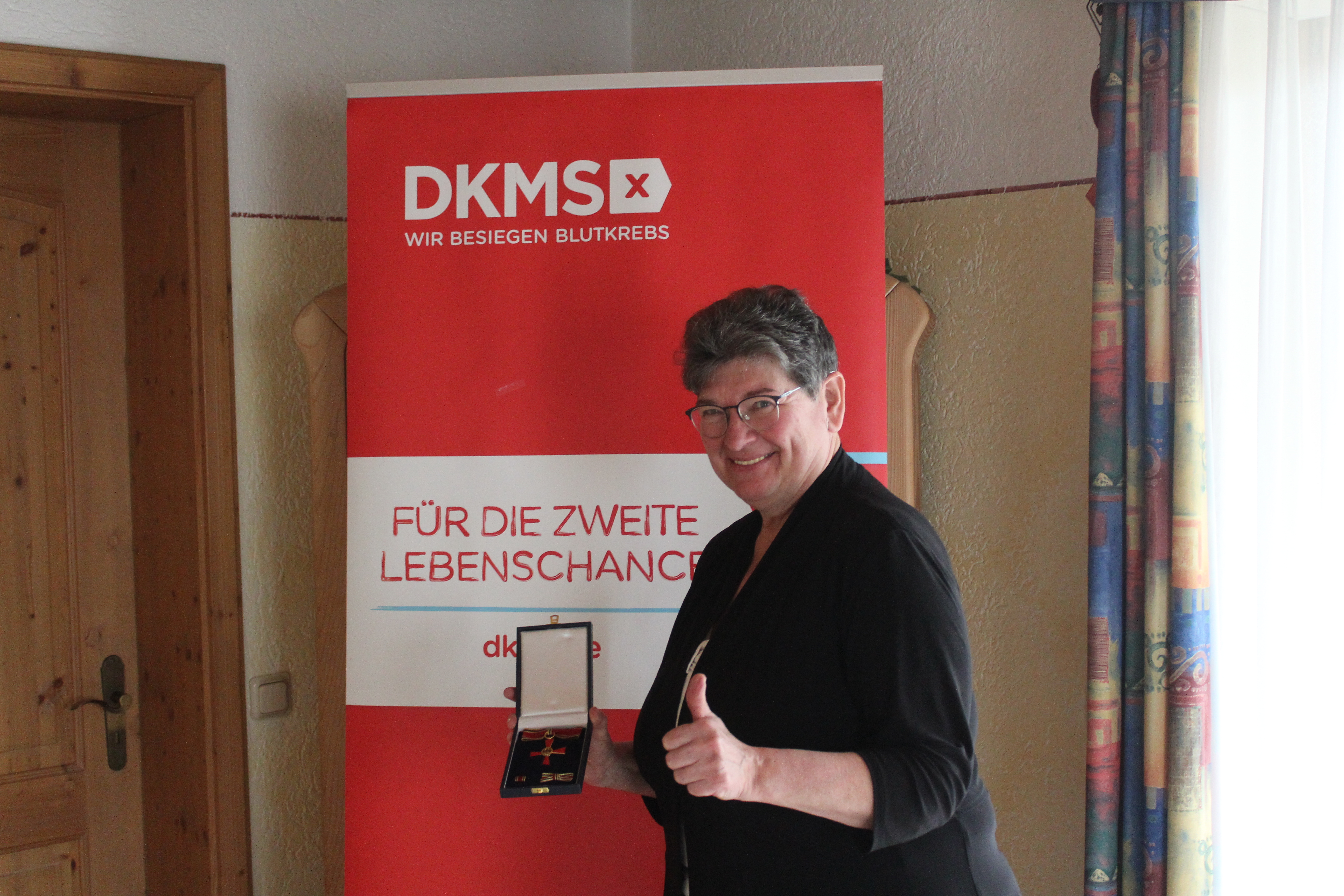 Für ihr Engagement wurde Brigitte Lehenberger mit dem Bundesverdienstkreuz ausgezeichnet.