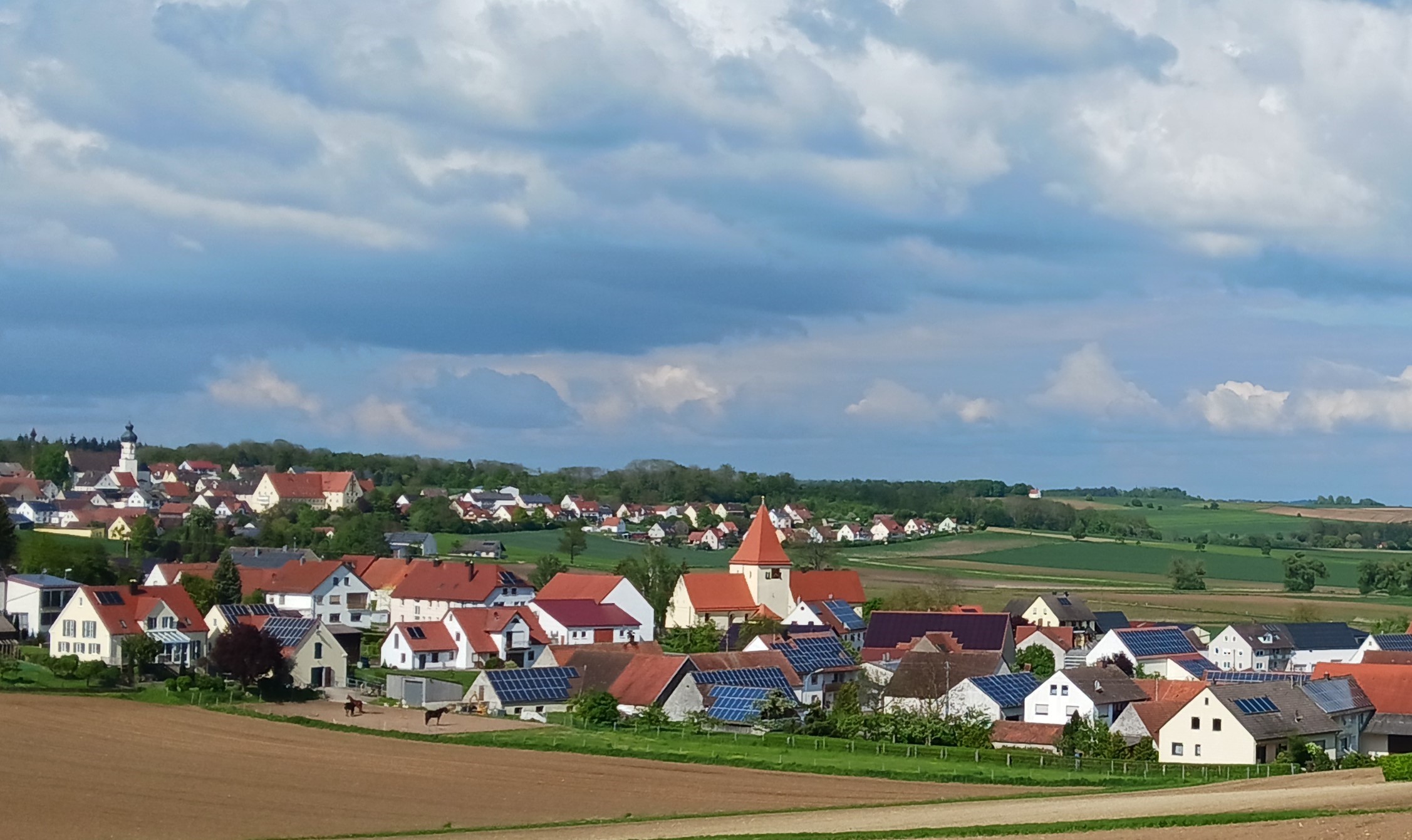 Hügelkette des Nordrieses