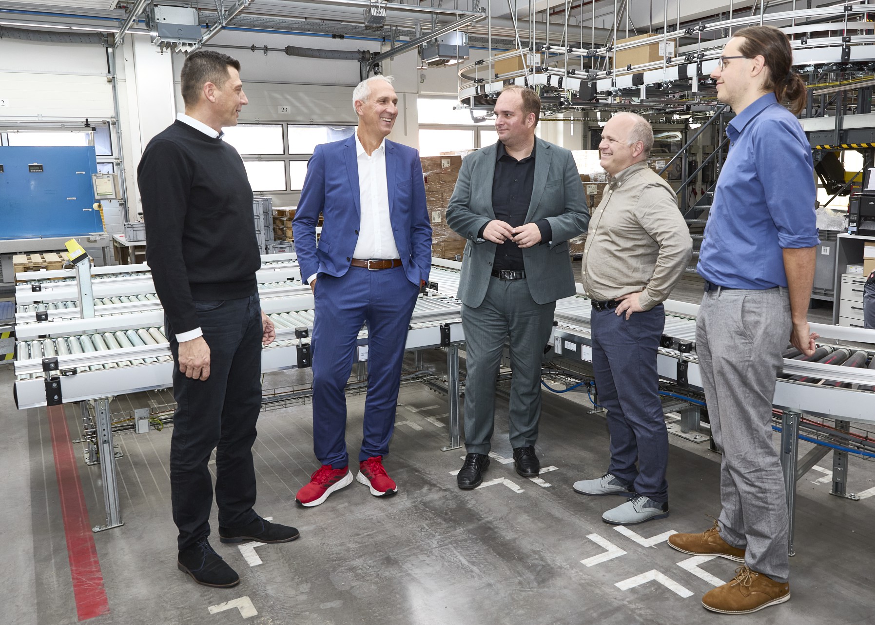 Gruppenbild im Hama- Werk