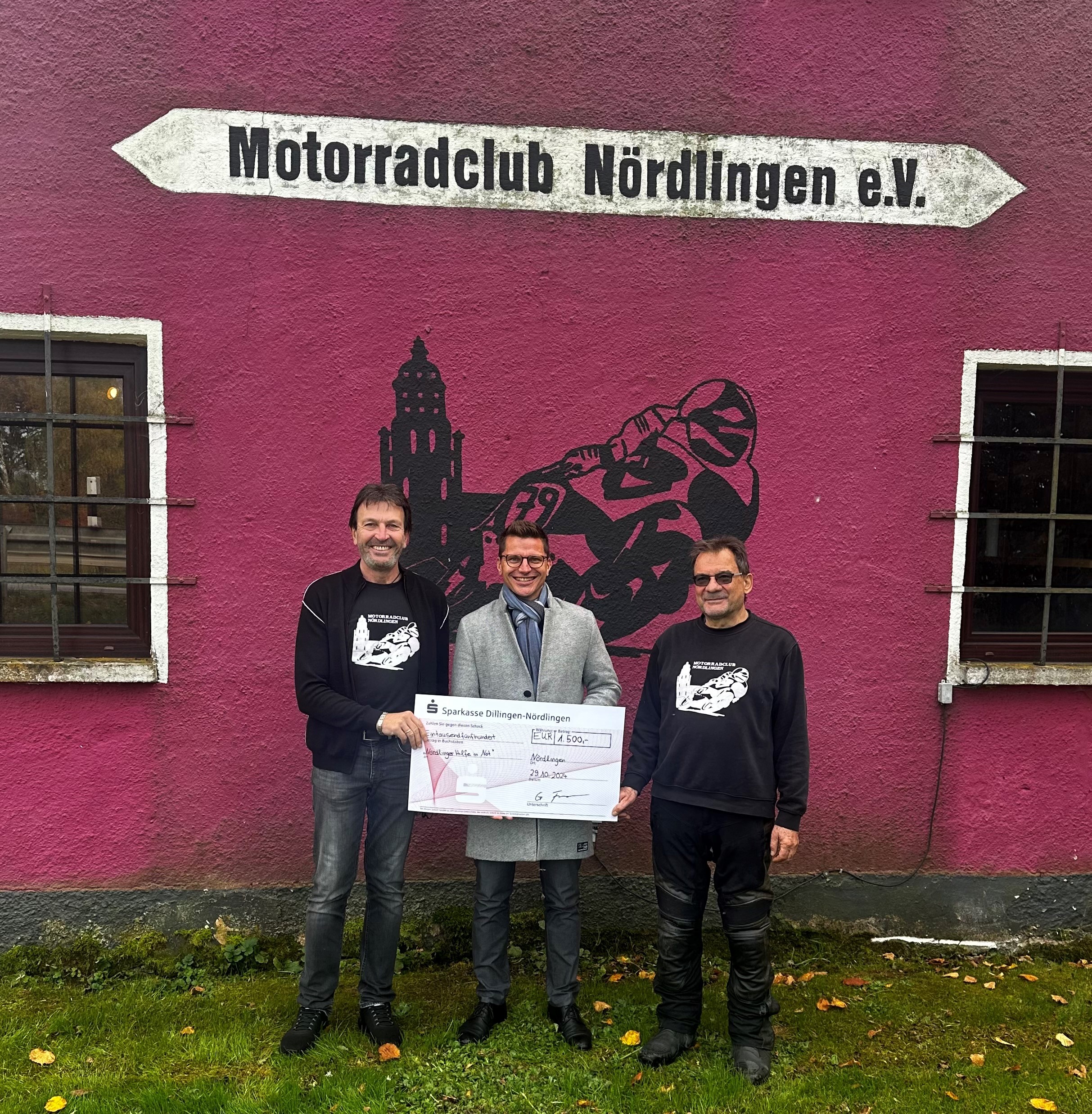 Spendenübergabe