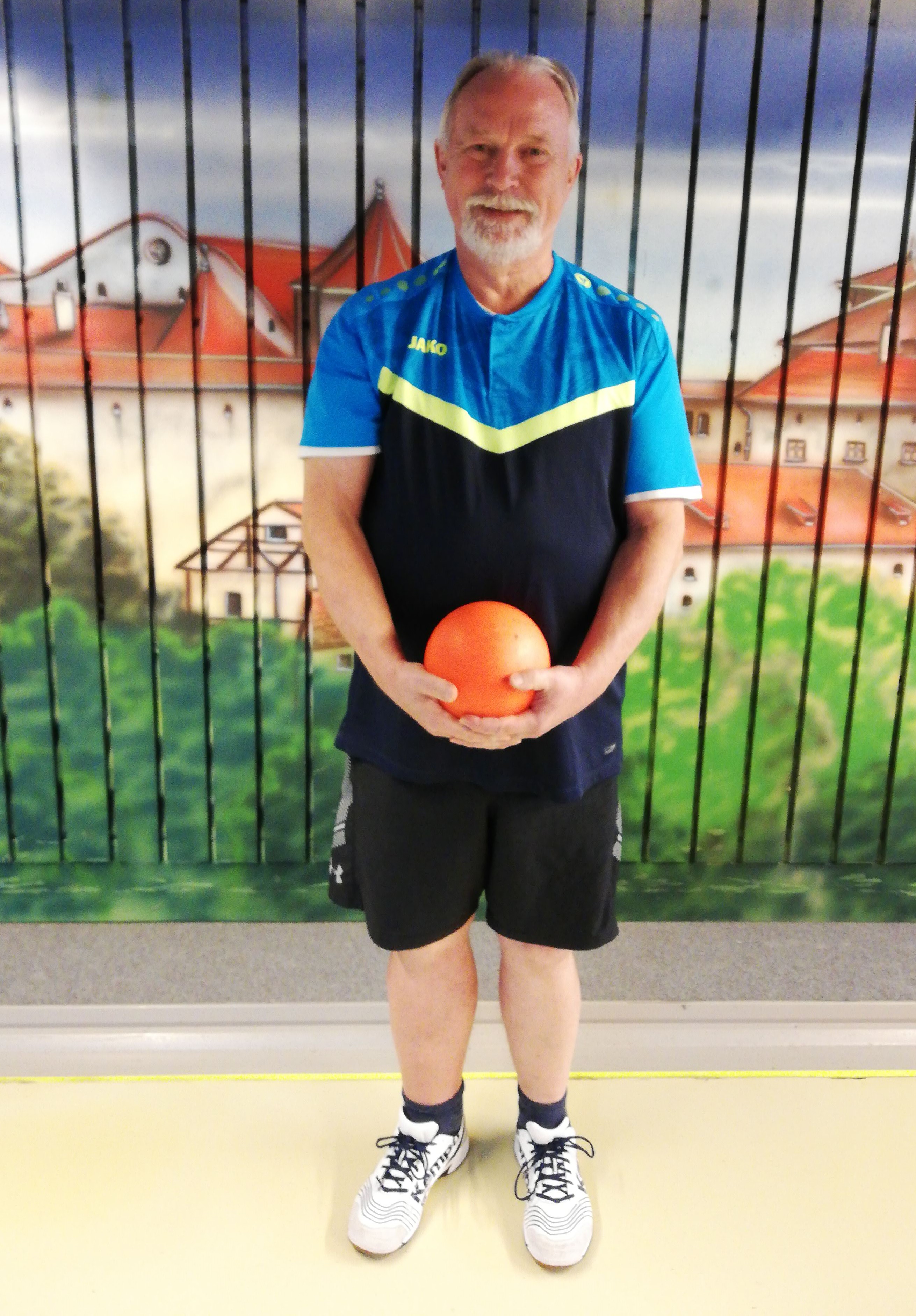 Foto zeigt den Spieltagesbesten Rolf Schneider vom KC Schellenberg.