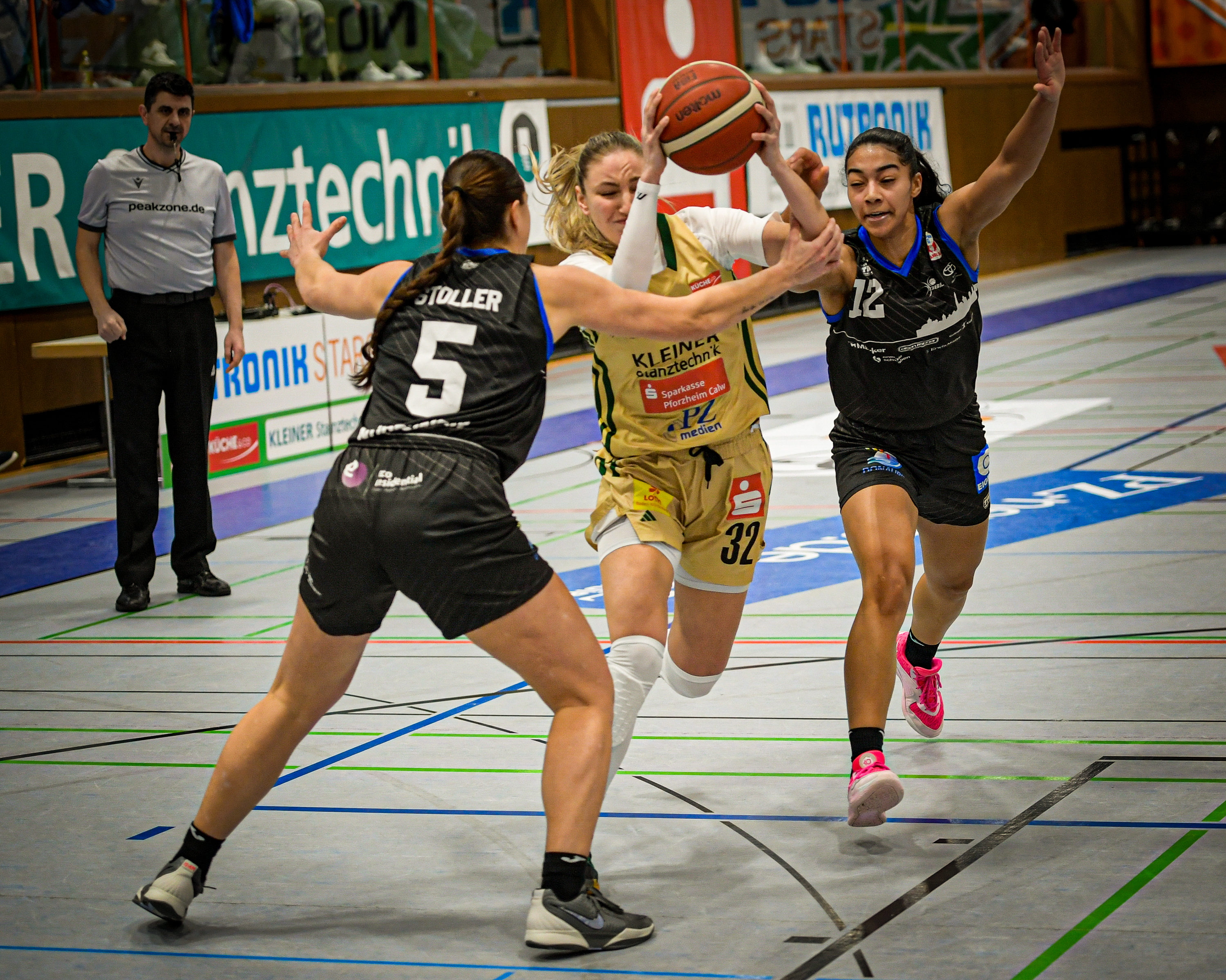 Basketballspiel der Angels Nördlingen