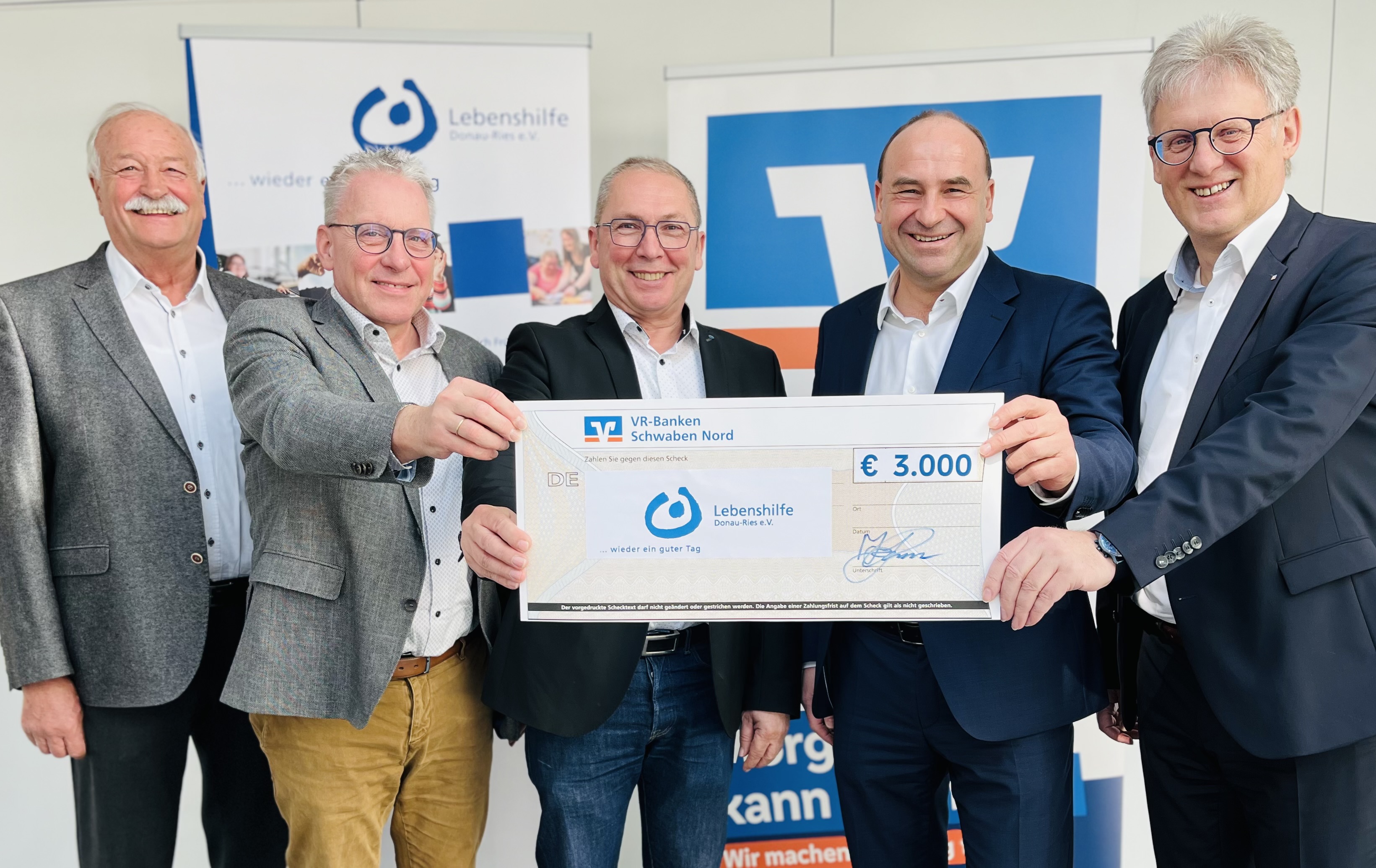 Spende Lebenshilfe VR-Banken
