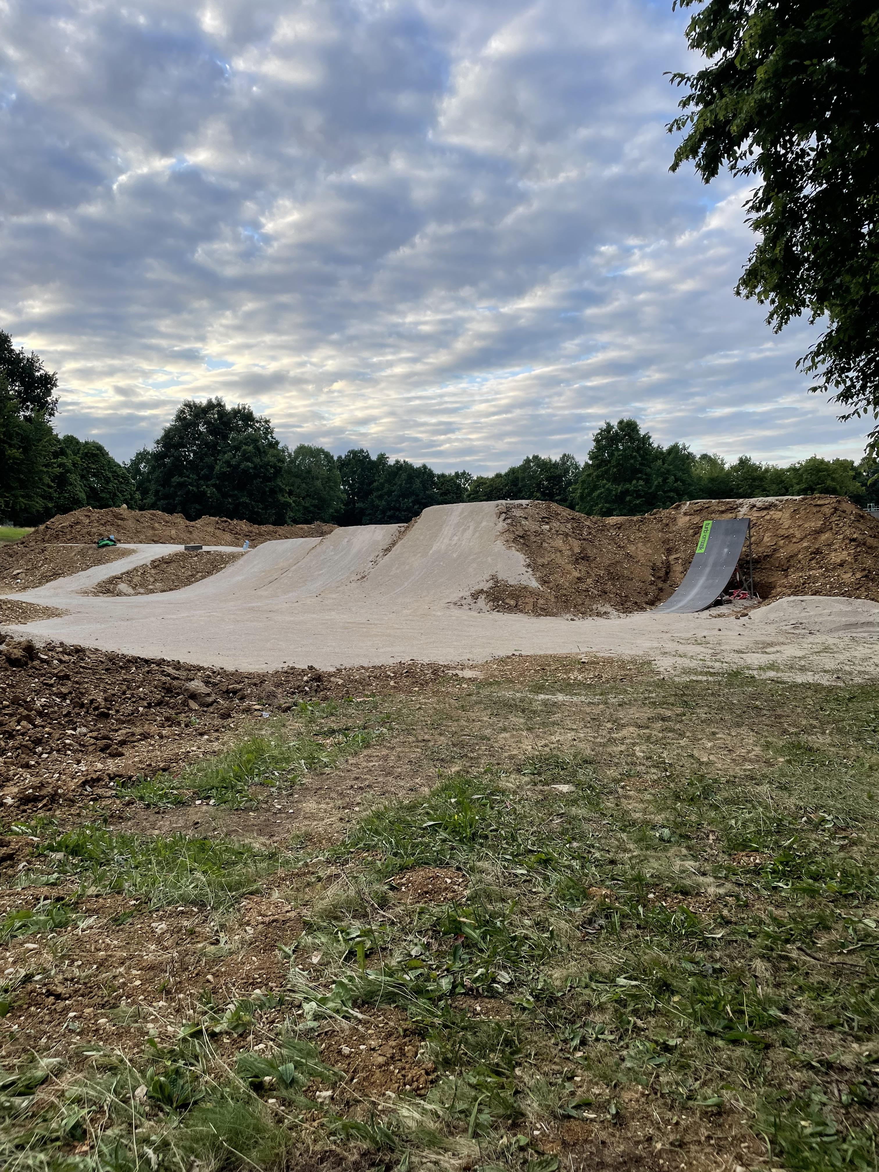 Der neue Bikepark Nördlingen wird freigegeben.