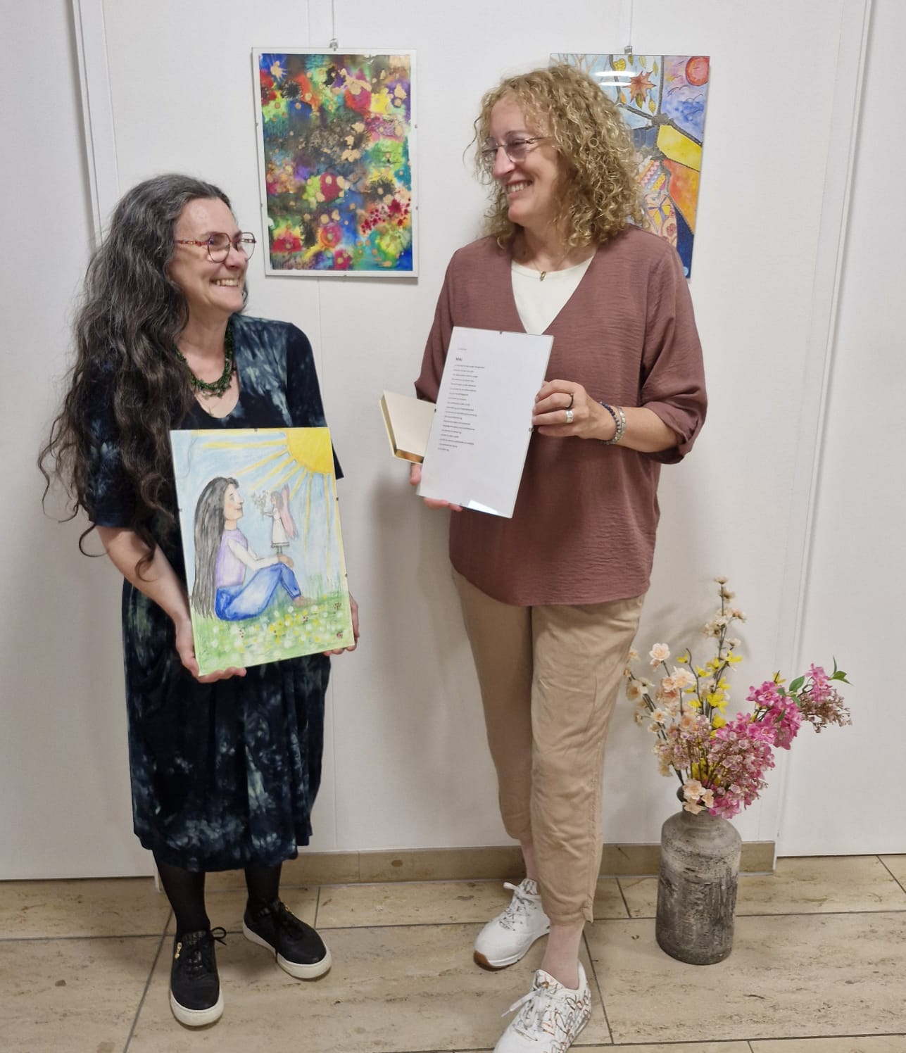 Ausstellung Arztpraxis Stängle