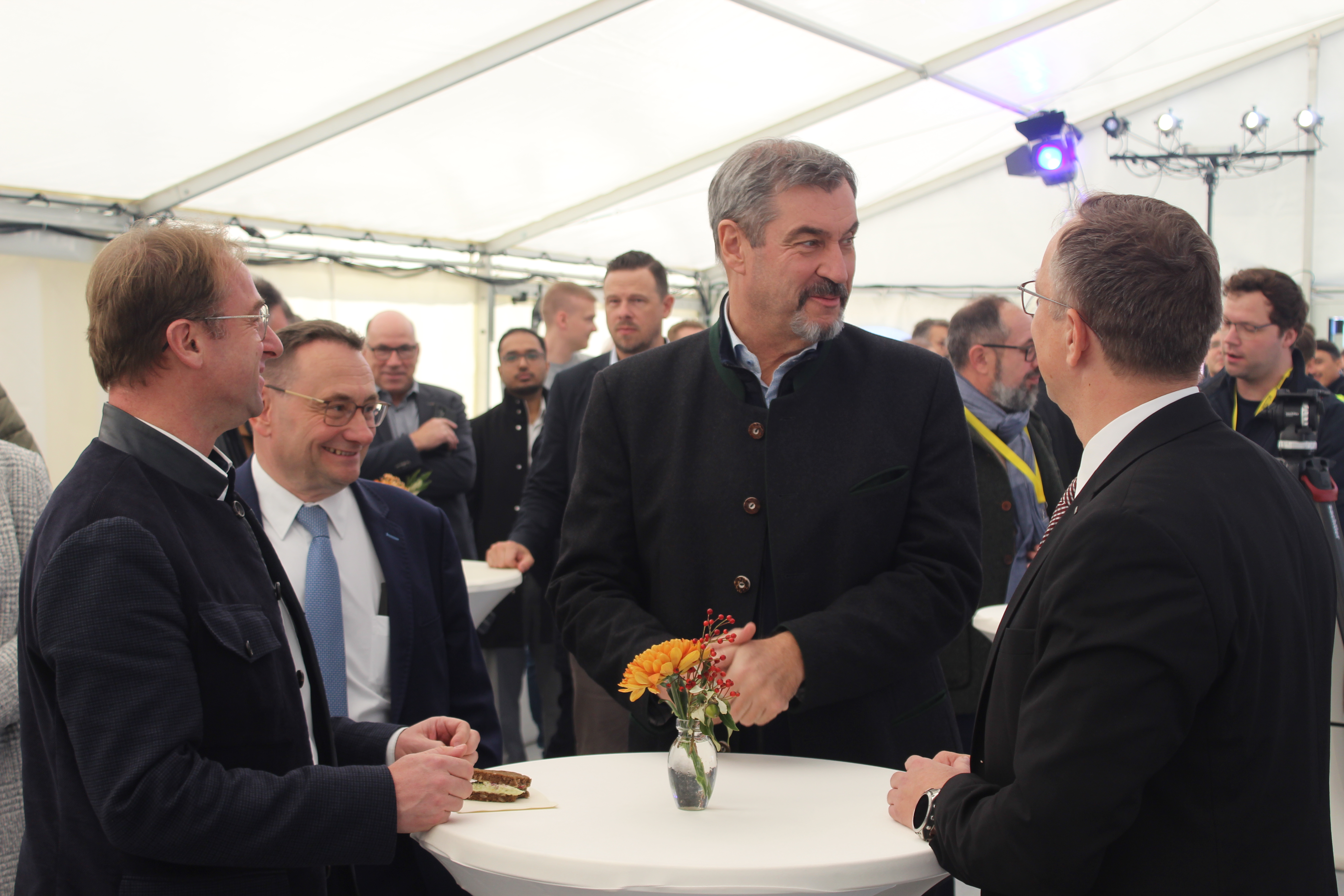 Besuch Söder Aiwanger Airbus 2025