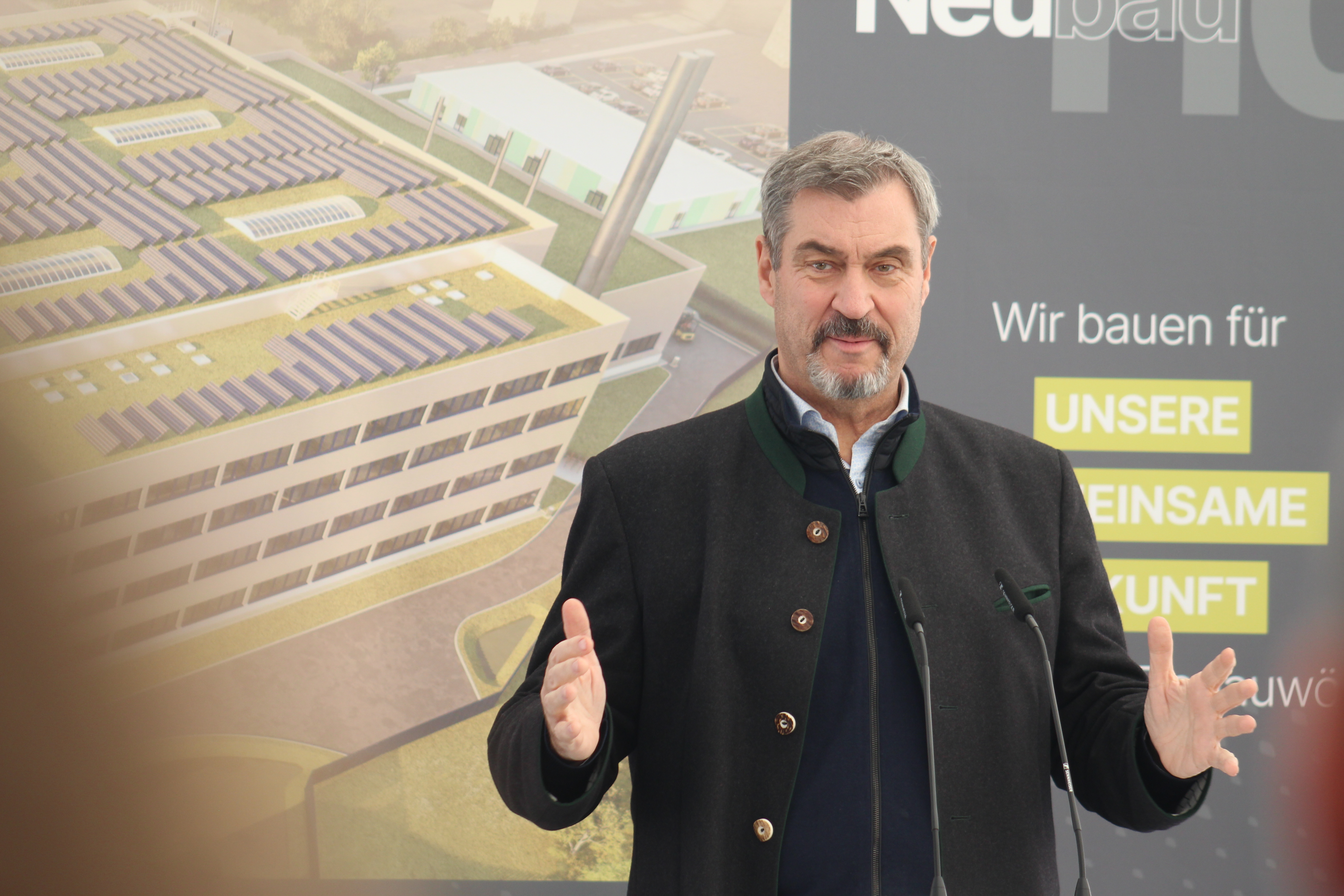 Besuch Söder Aiwanger Airbus 2025