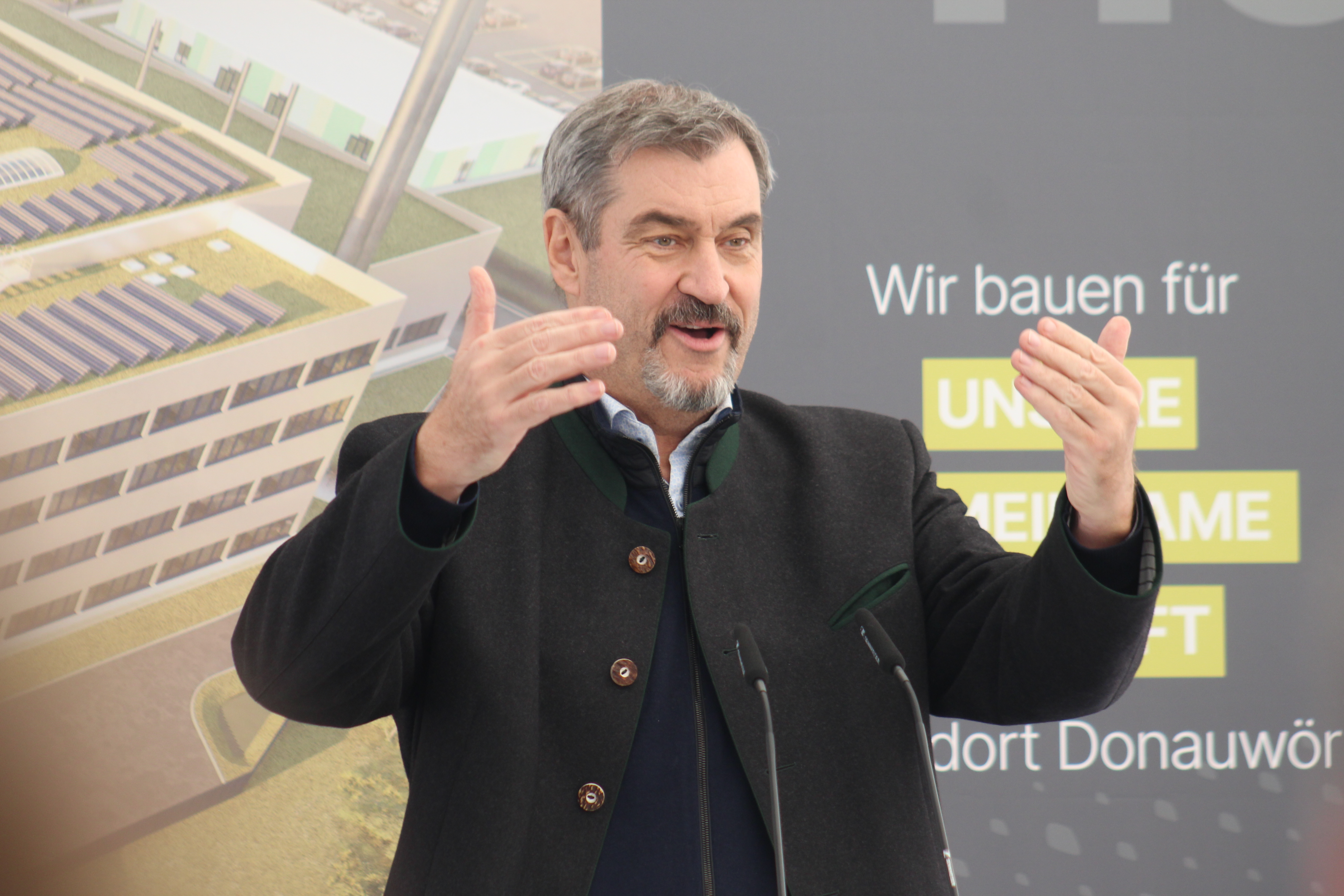 Besuch Söder Aiwanger Airbus 2025