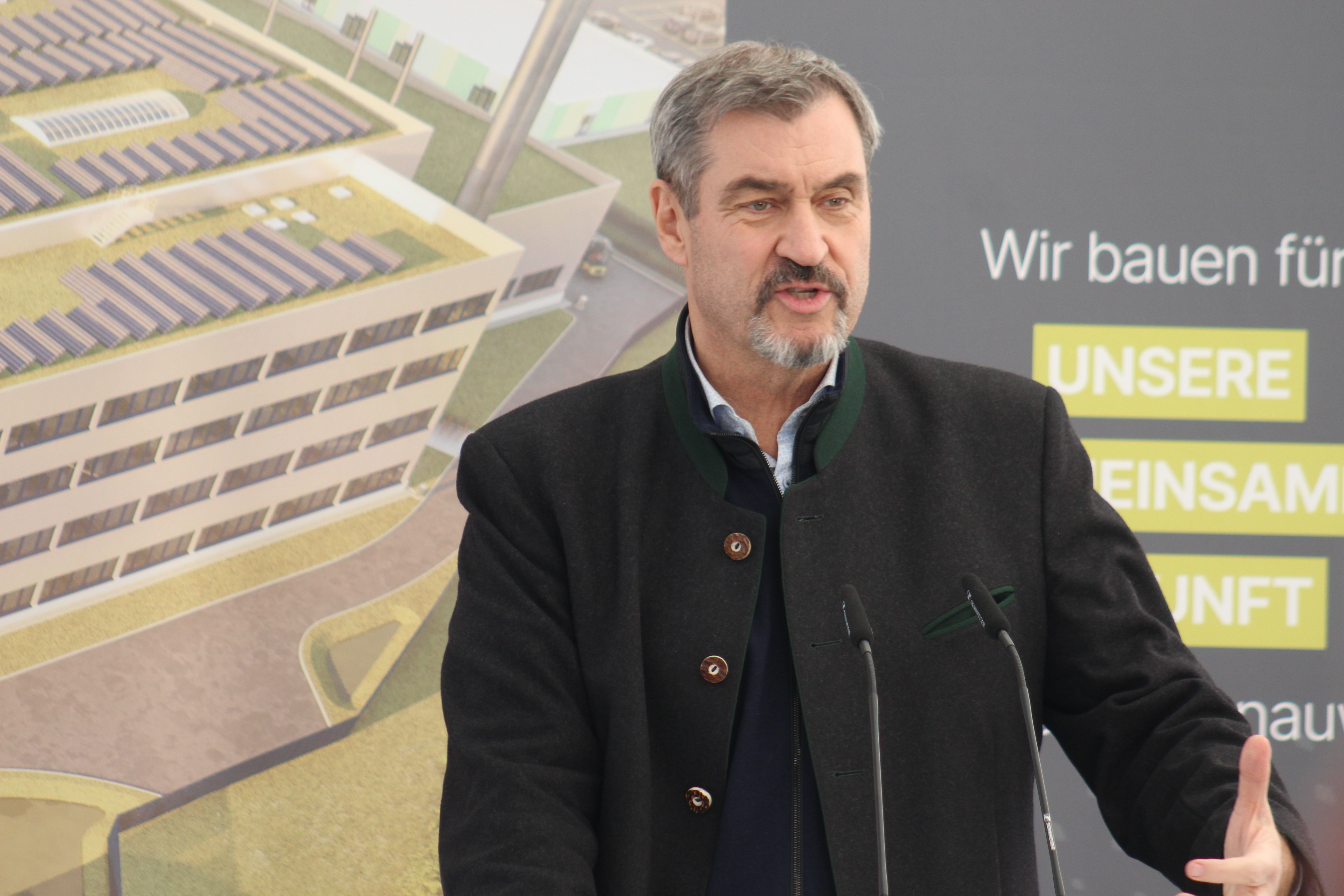 Besuch Söder Aiwanger Airbus 2025