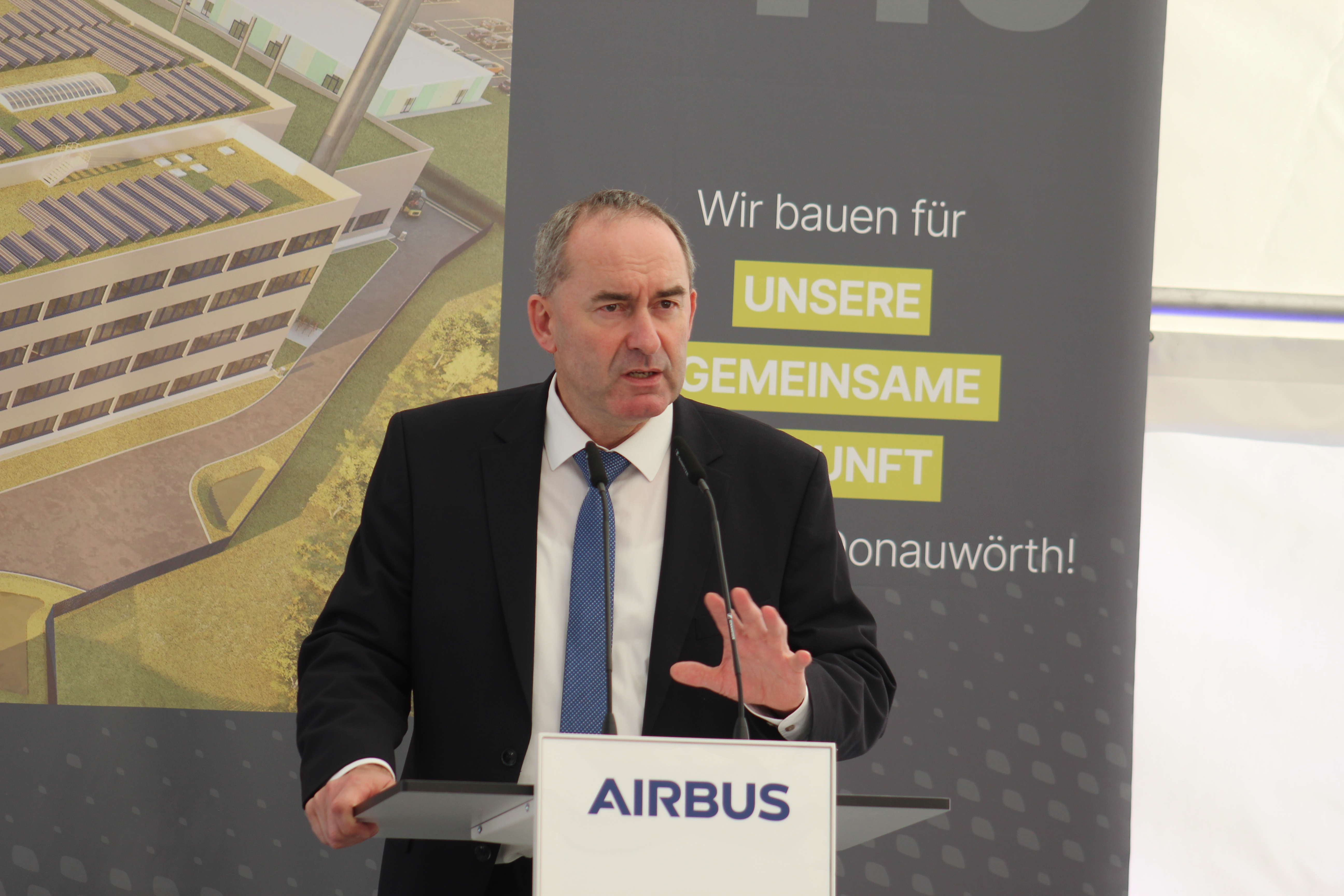 Besuch Söder Aiwanger Airbus 2025