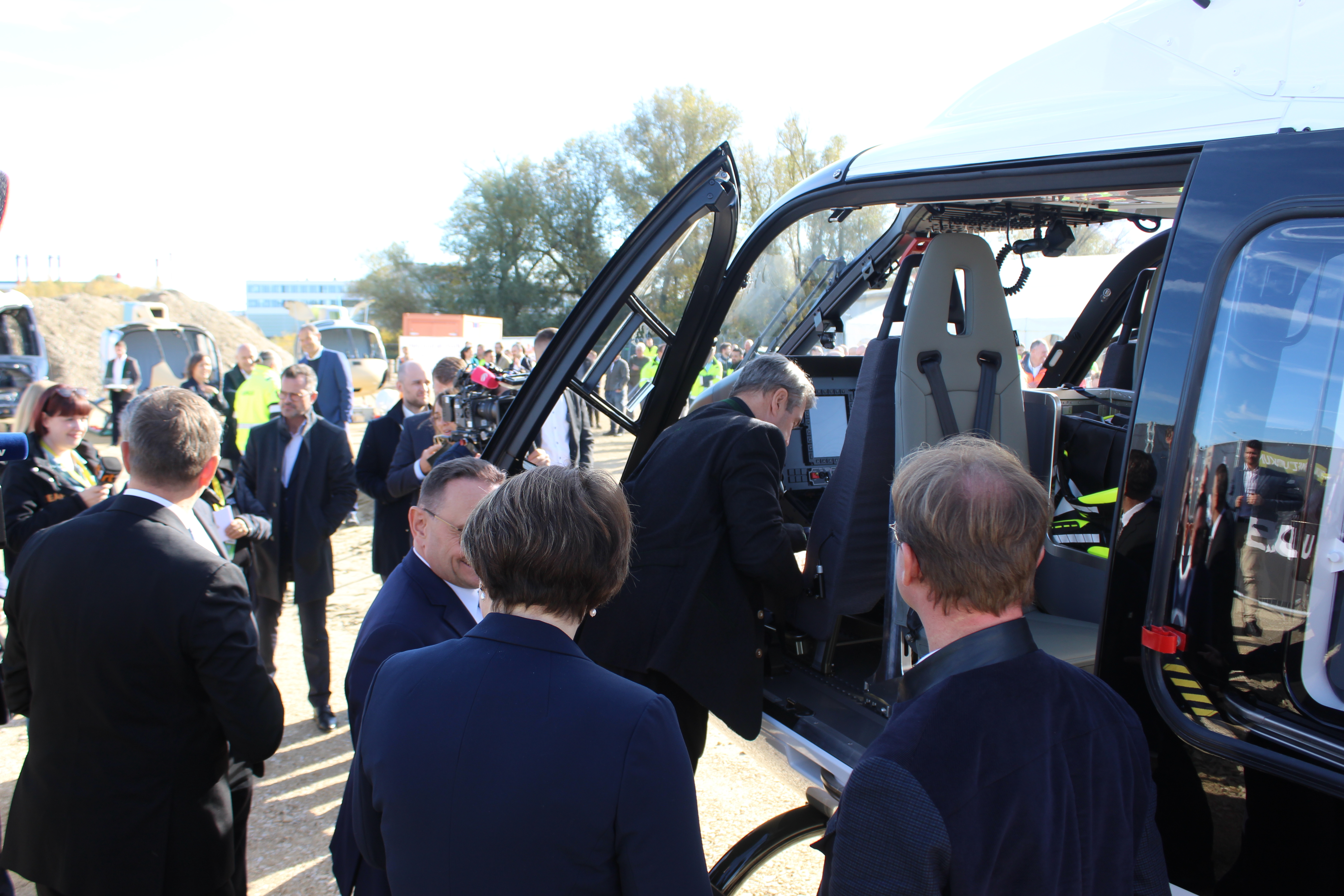 Besuch Söder Aiwanger Airbus 2025