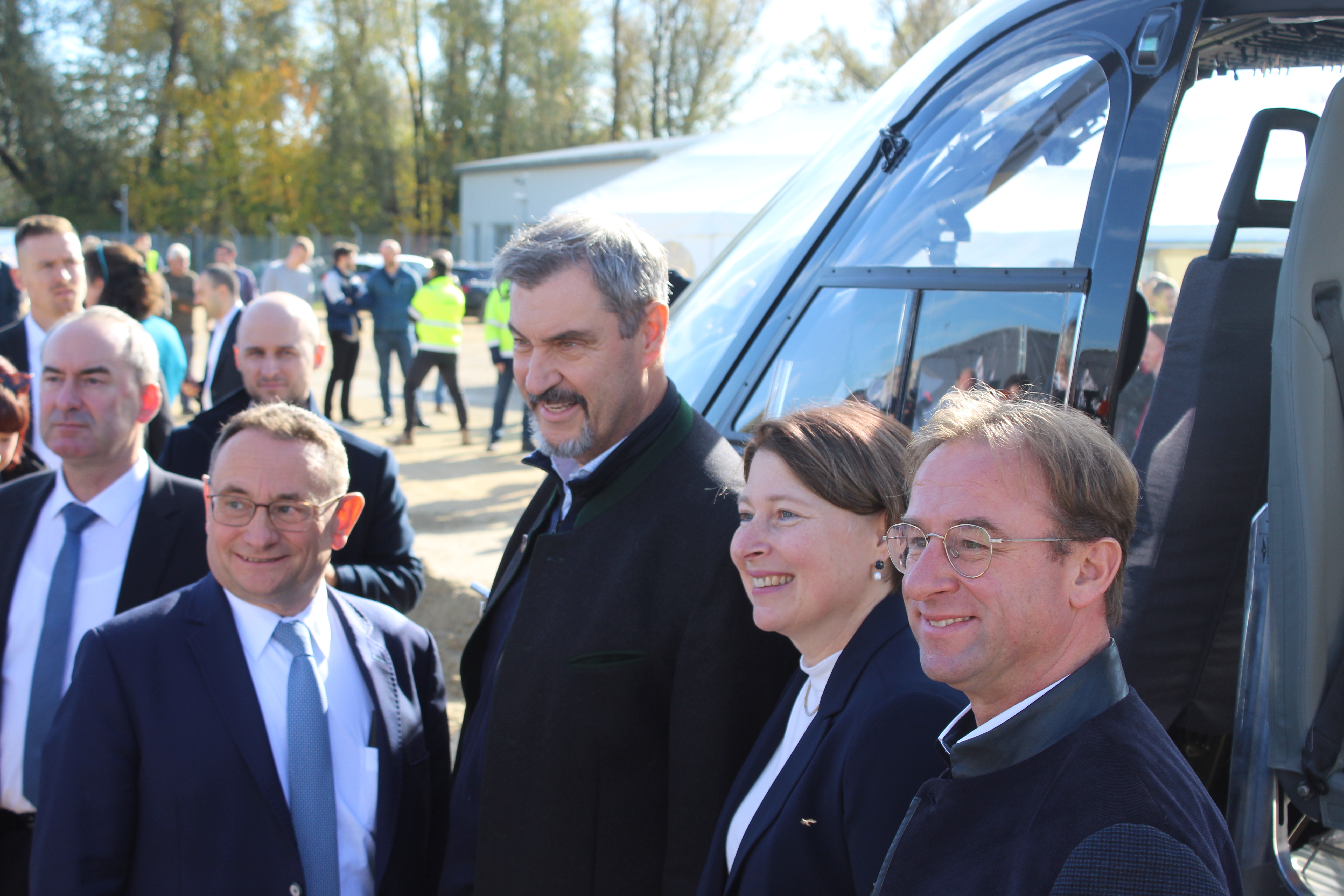 Besuch Söder Aiwanger Airbus 2025