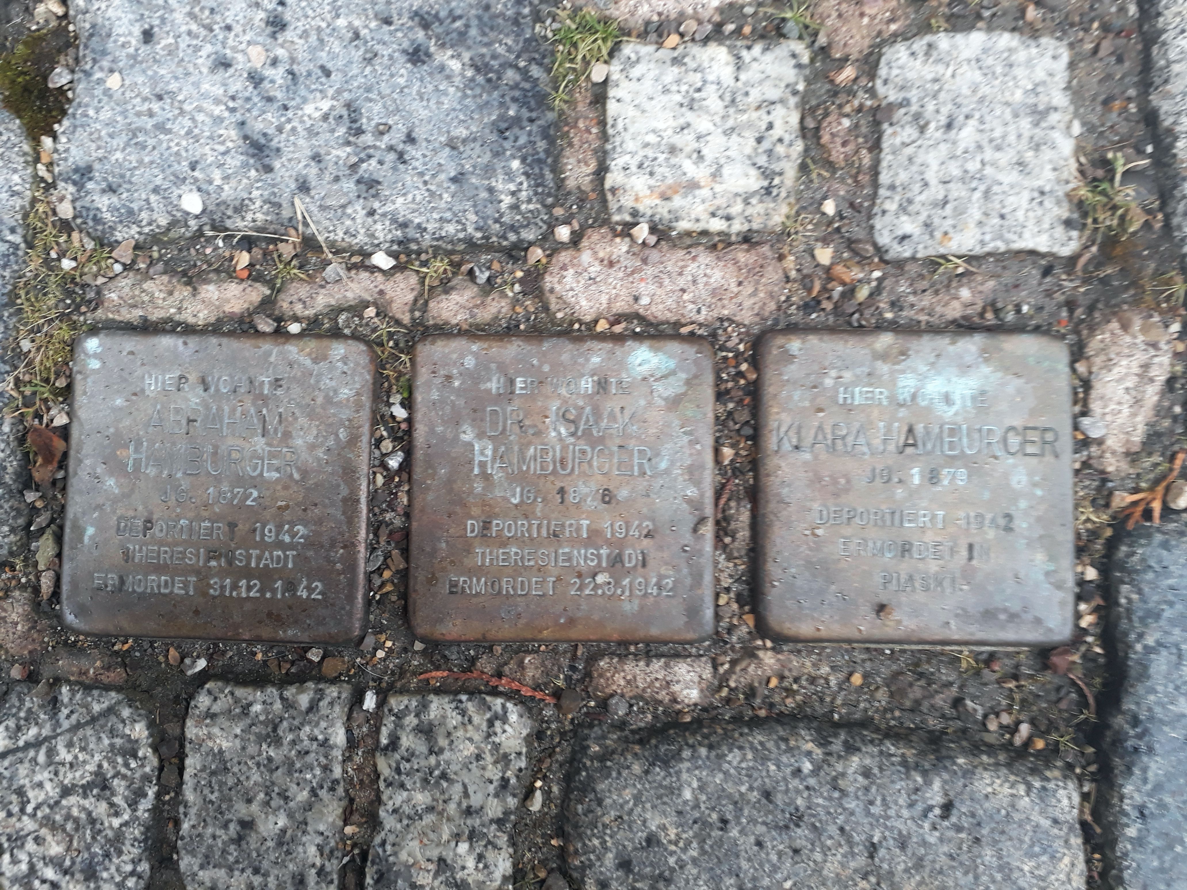 Stolperstein Nördlingen.