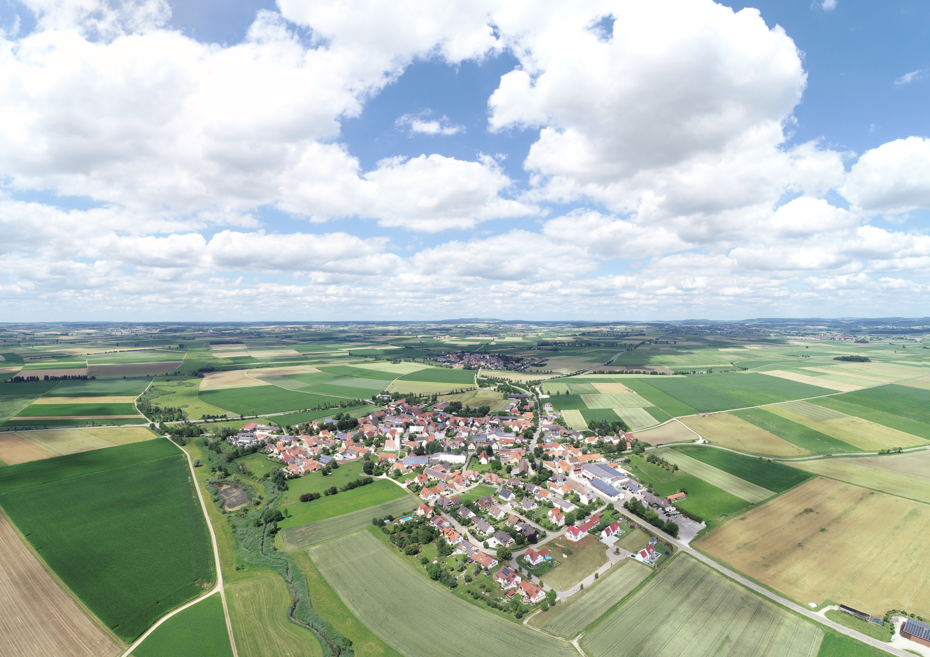 Luftbild Pfäfflingen