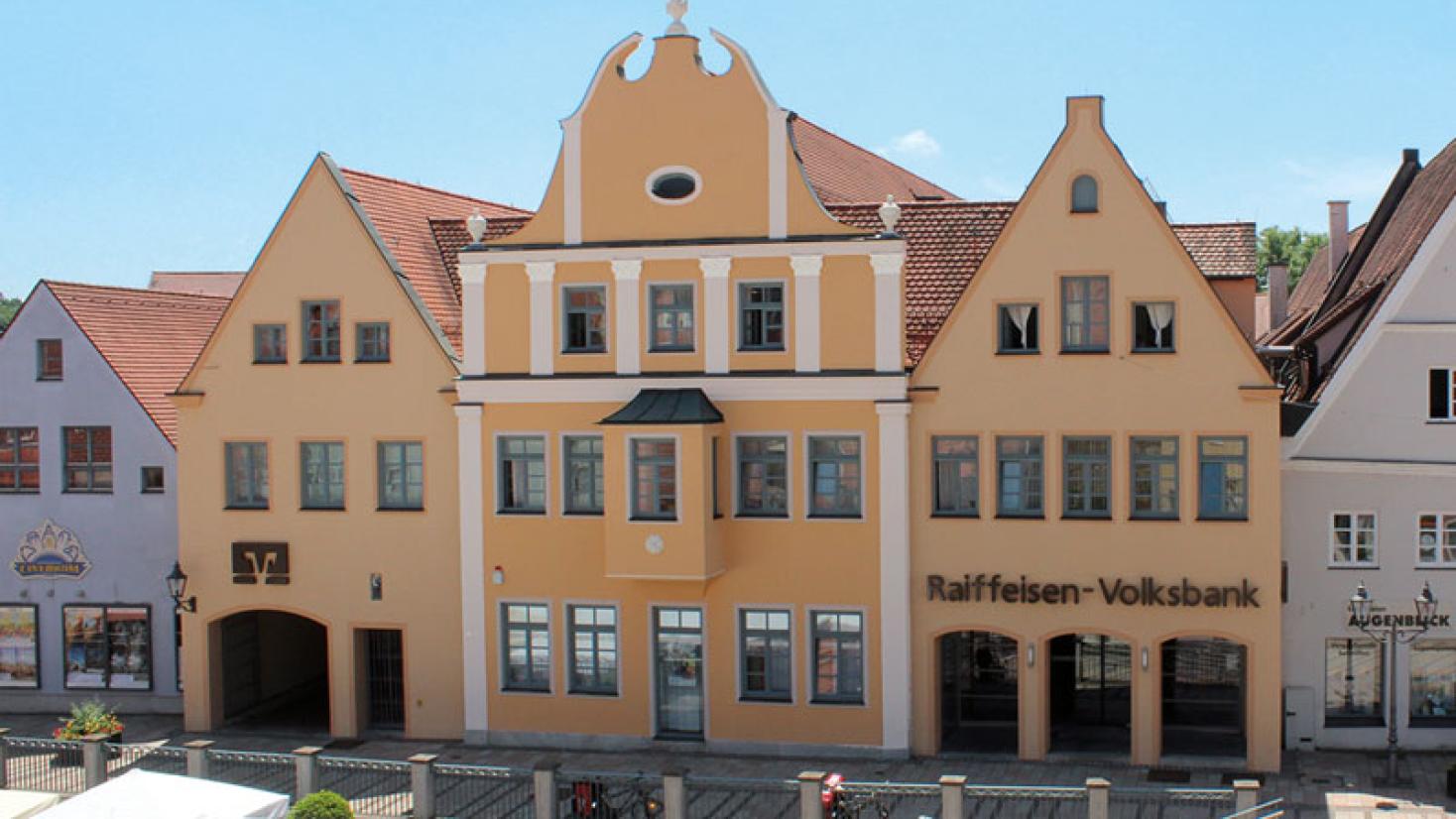 Raiffeisen Volksbank Donauwörth Eg Geschäftsstelle Asbach Bäumenheim