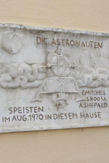 Gedenktafel Astronauten Wemding