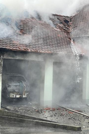 Brand in Auchsesheim