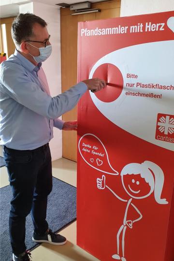 Heribert Kaiser, Direktor der Neuburger Maria-Ward-Realschule