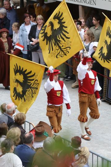 Das Bild zeigt das Stadtmauerfest.