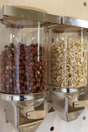 Lebensmittelspender. 