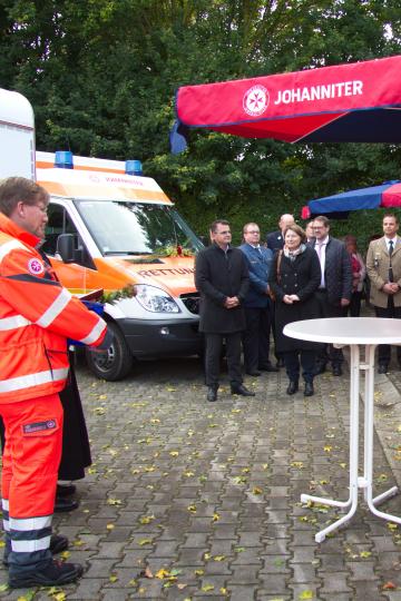  Johanniter Fahrzeugsegnung.