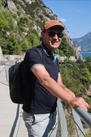 In seiner Freizeit geht Johann Natzer gerne wandern.