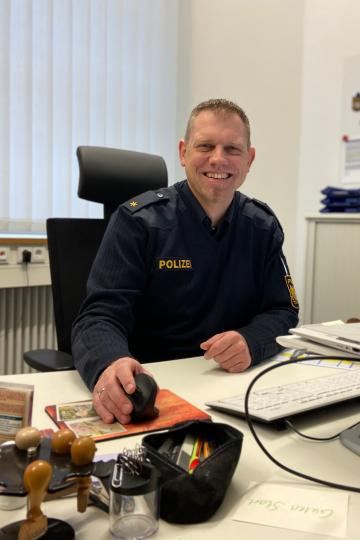Benjamin Dannemann ist der neue Chef der Donauwörther Polizei.