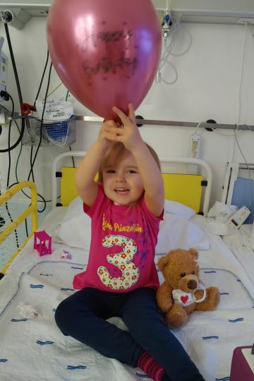 Ida ist an Blutkrebs erkrankt. 